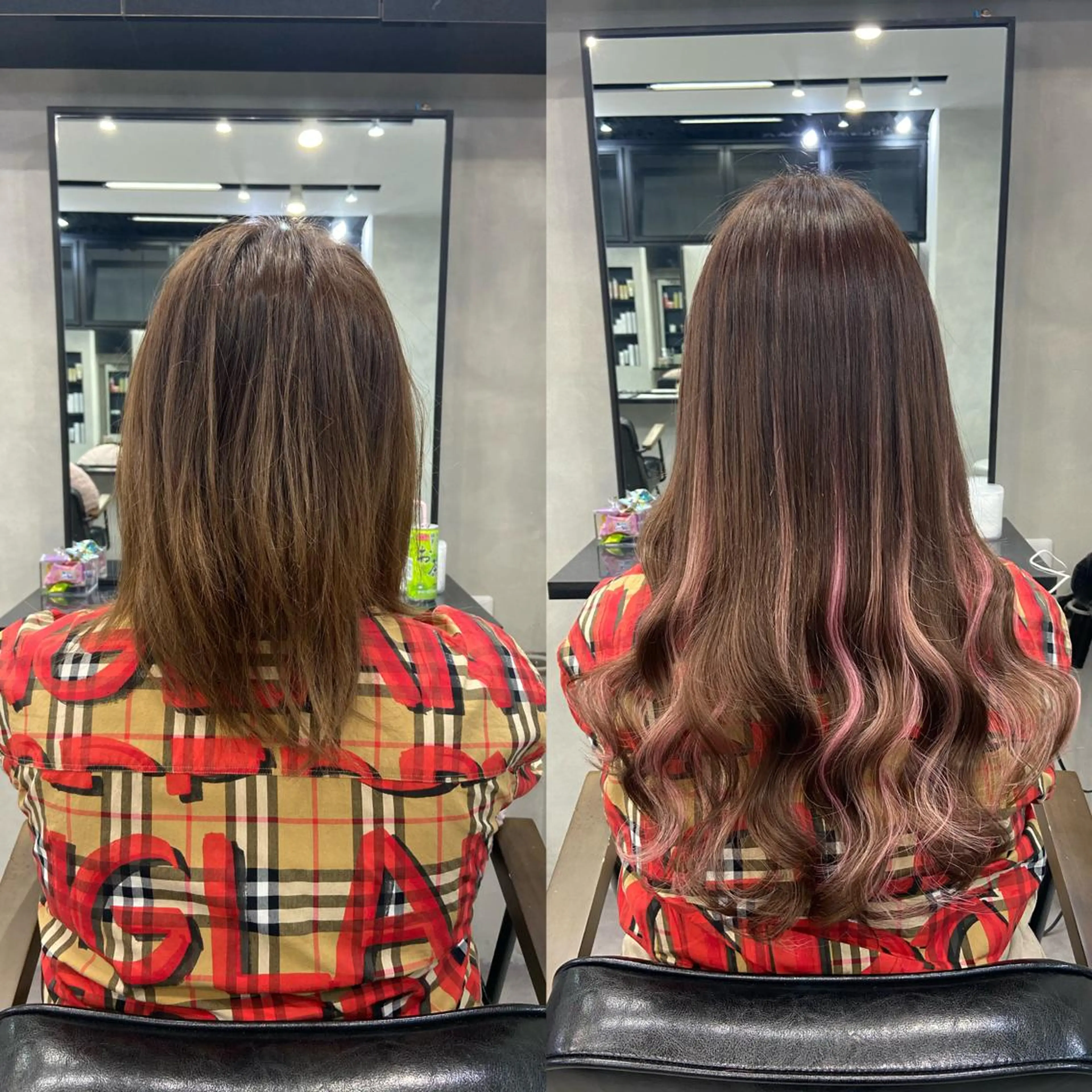 ロング カラー ヘアアレンジ ar+ ❤︎ maiのヘアスタイル