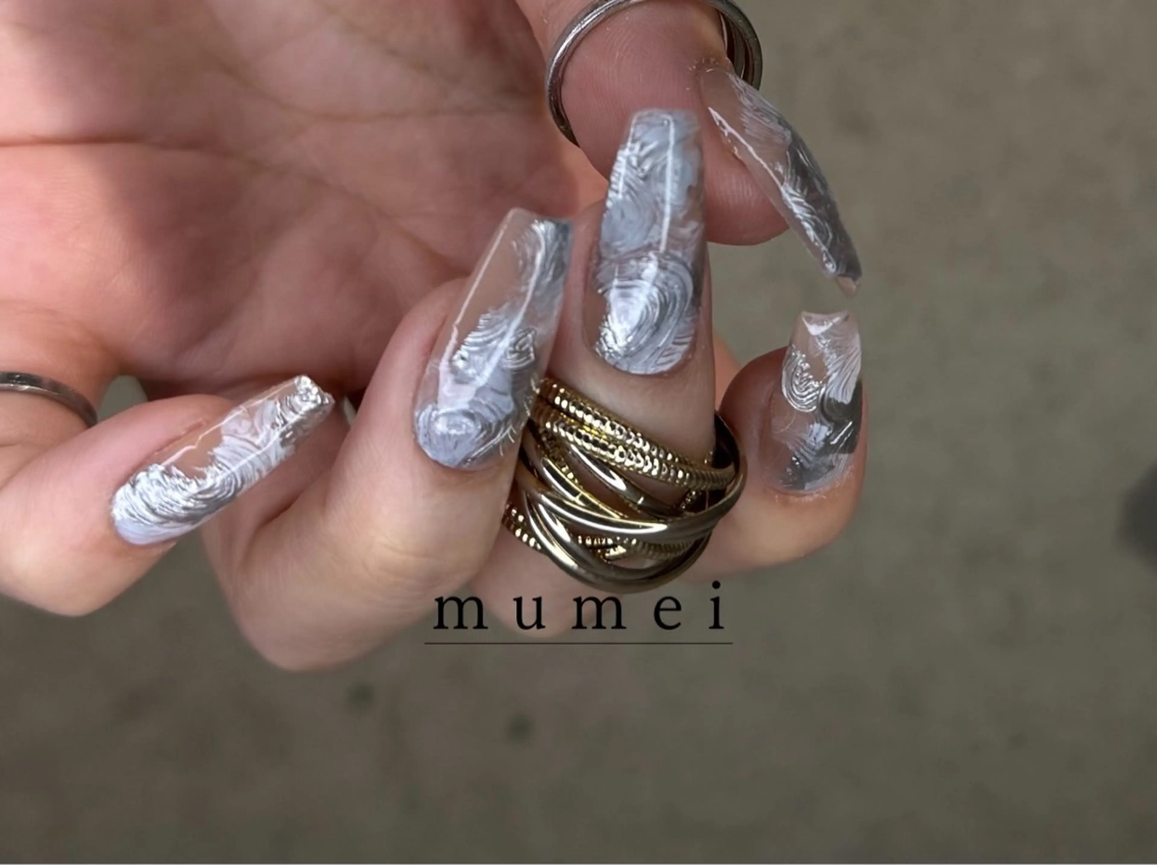 ネイル ハンドネイル mumei _ sakiのネイルデザイン