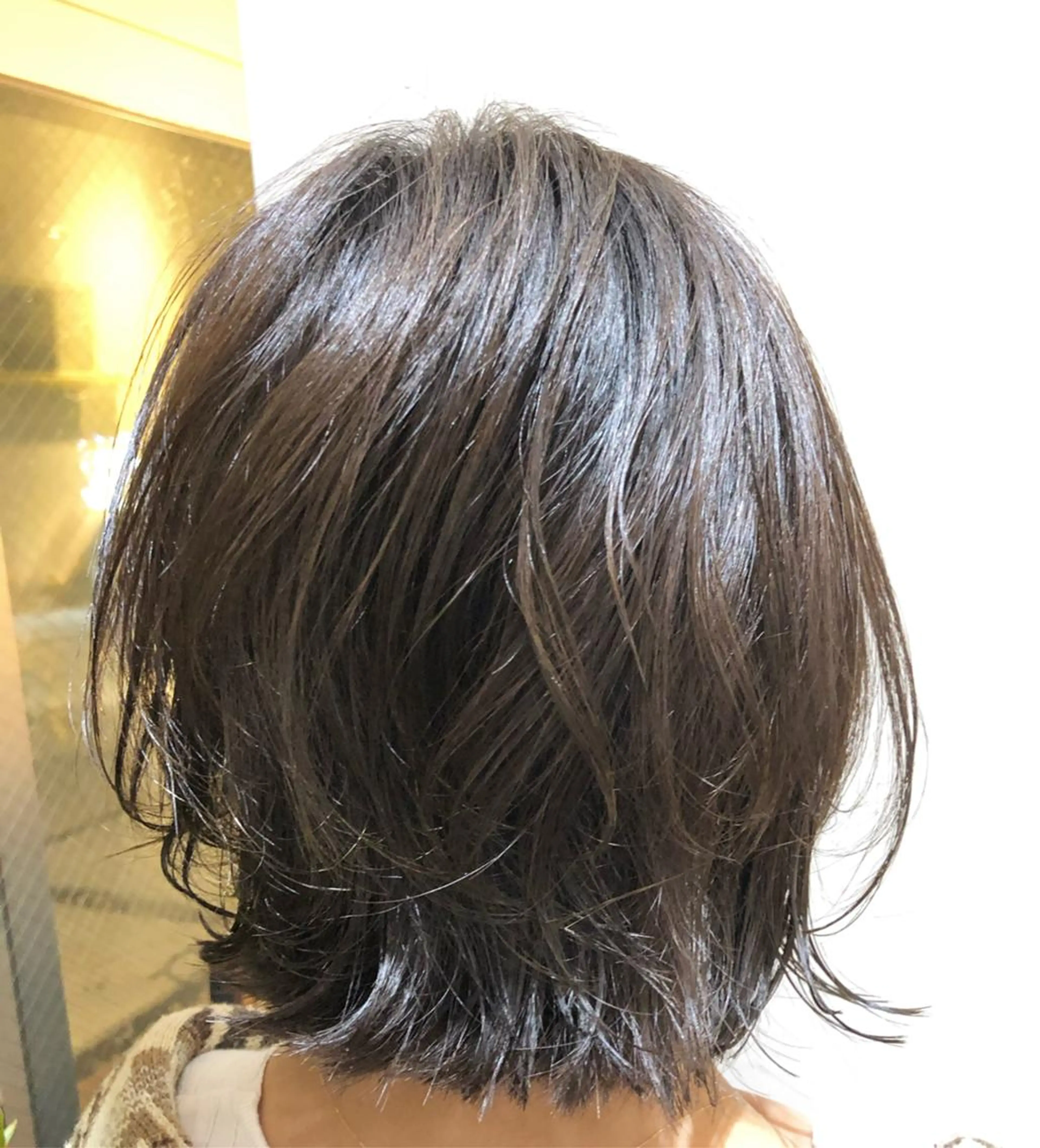 ショート ボブ 外ハネヘア 縮毛矯正/髪質改善/ 艶髪ササキナツミのヘアスタイル