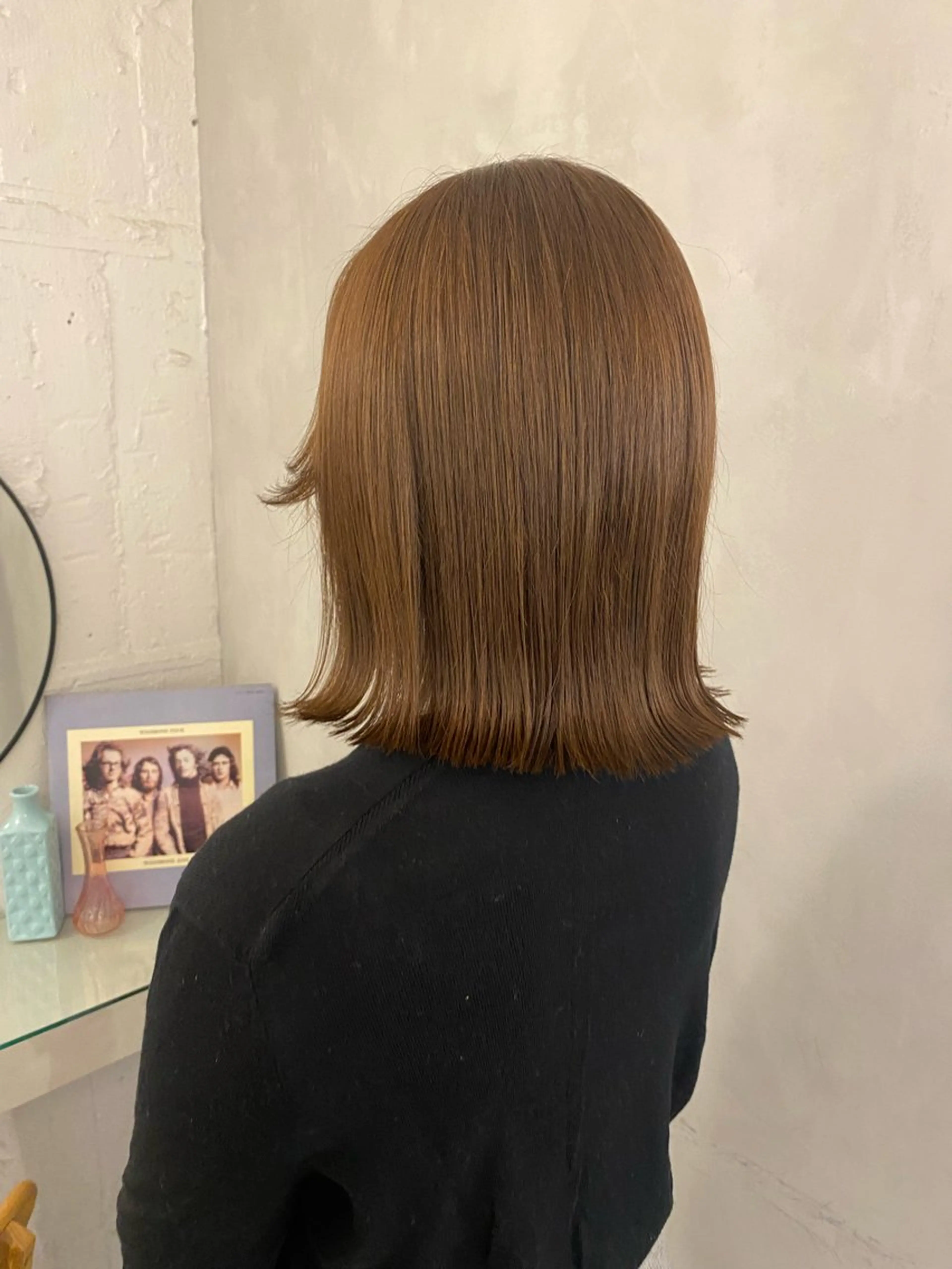 ミディアム 切りっぱなしボブ ボブ ✨Bobヘア🌱 インナー🌱Ami✨のヘアスタイル