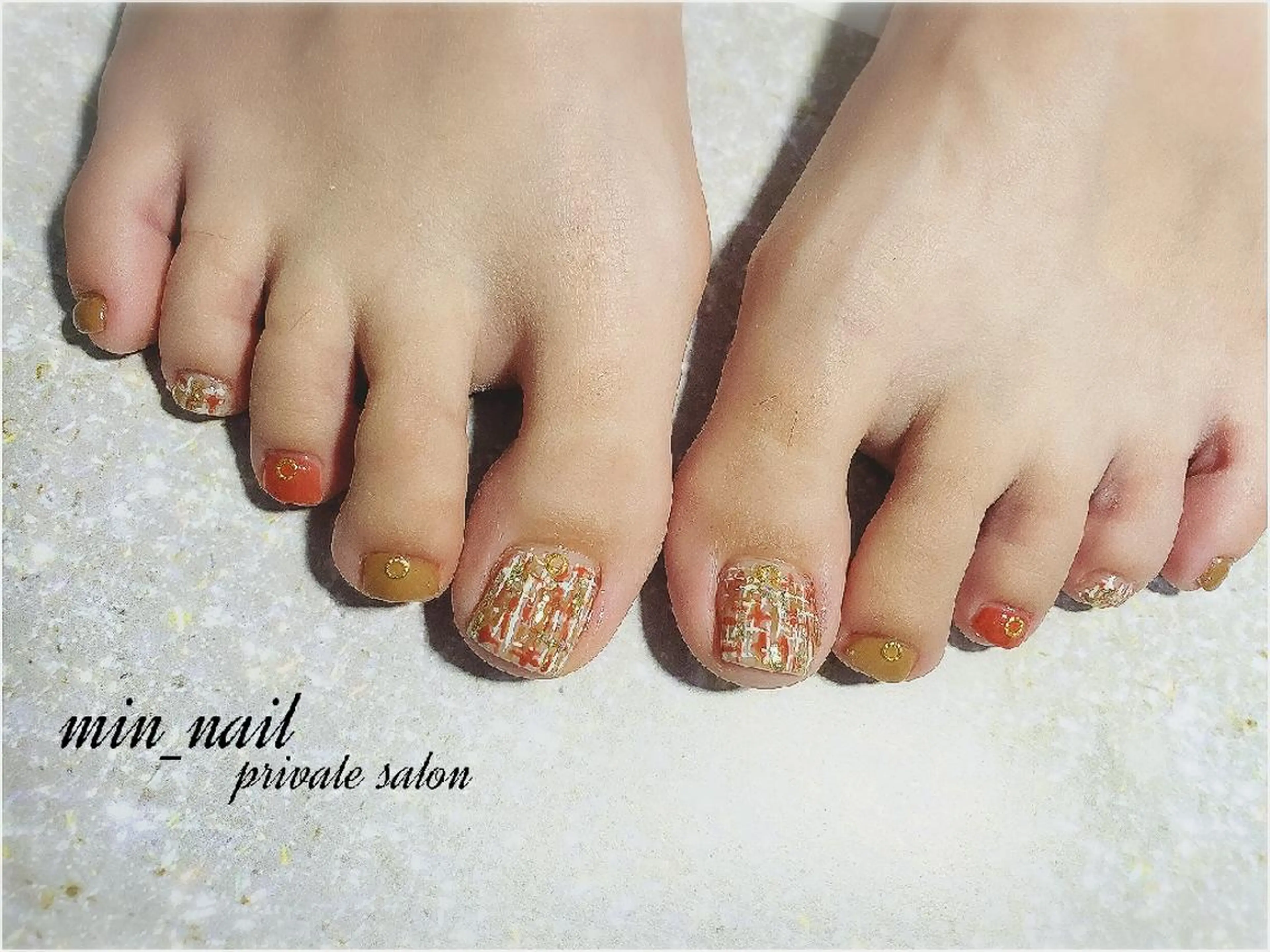ネイル フットネイル プライベートサロン lienのネイルデザイン