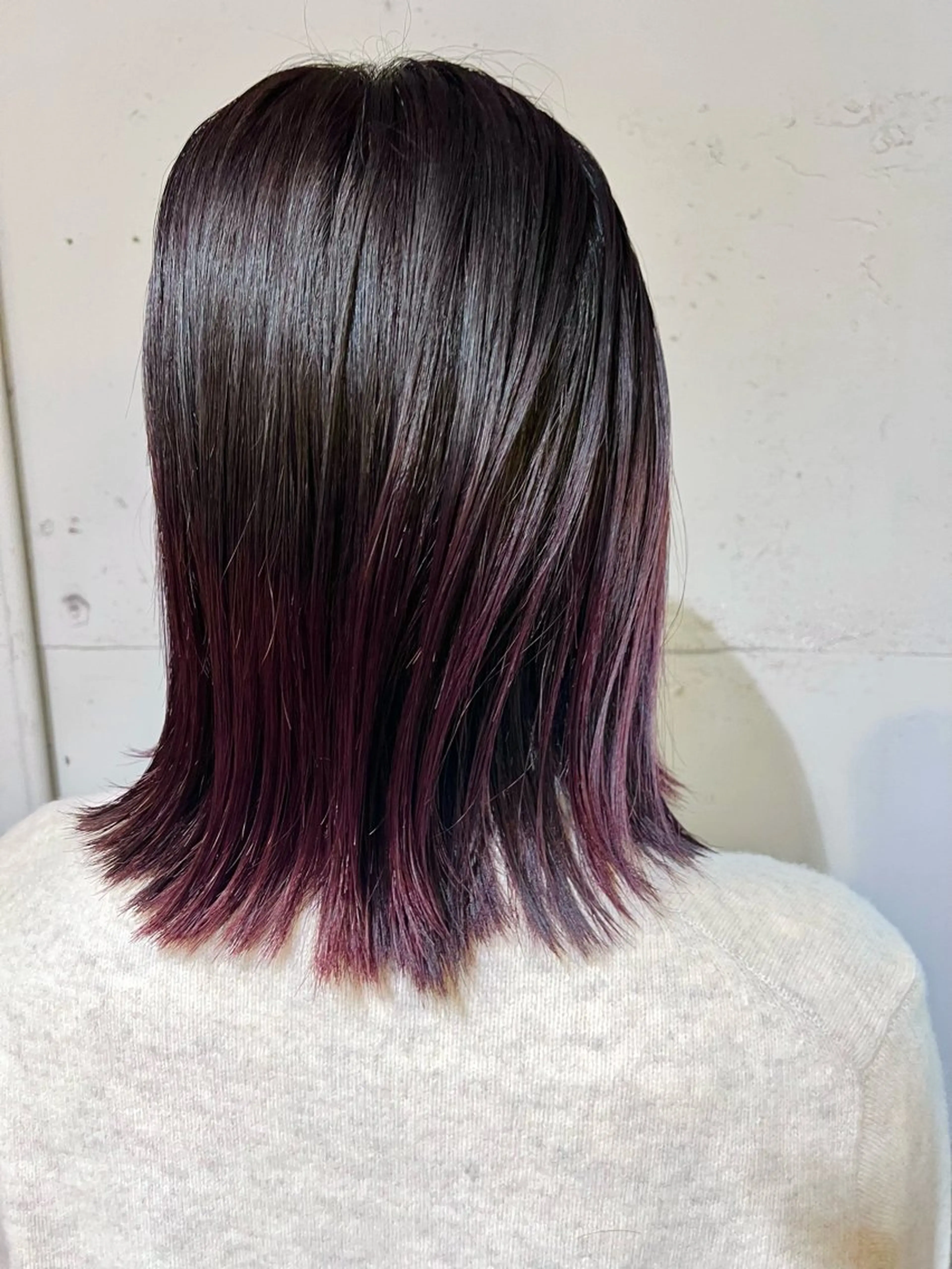 ミディアム カラー ブリーチ デザインカラー ボブ カット ヘアカラー トリートメント Yuto /レイヤー、ウルフのヘアスタイル