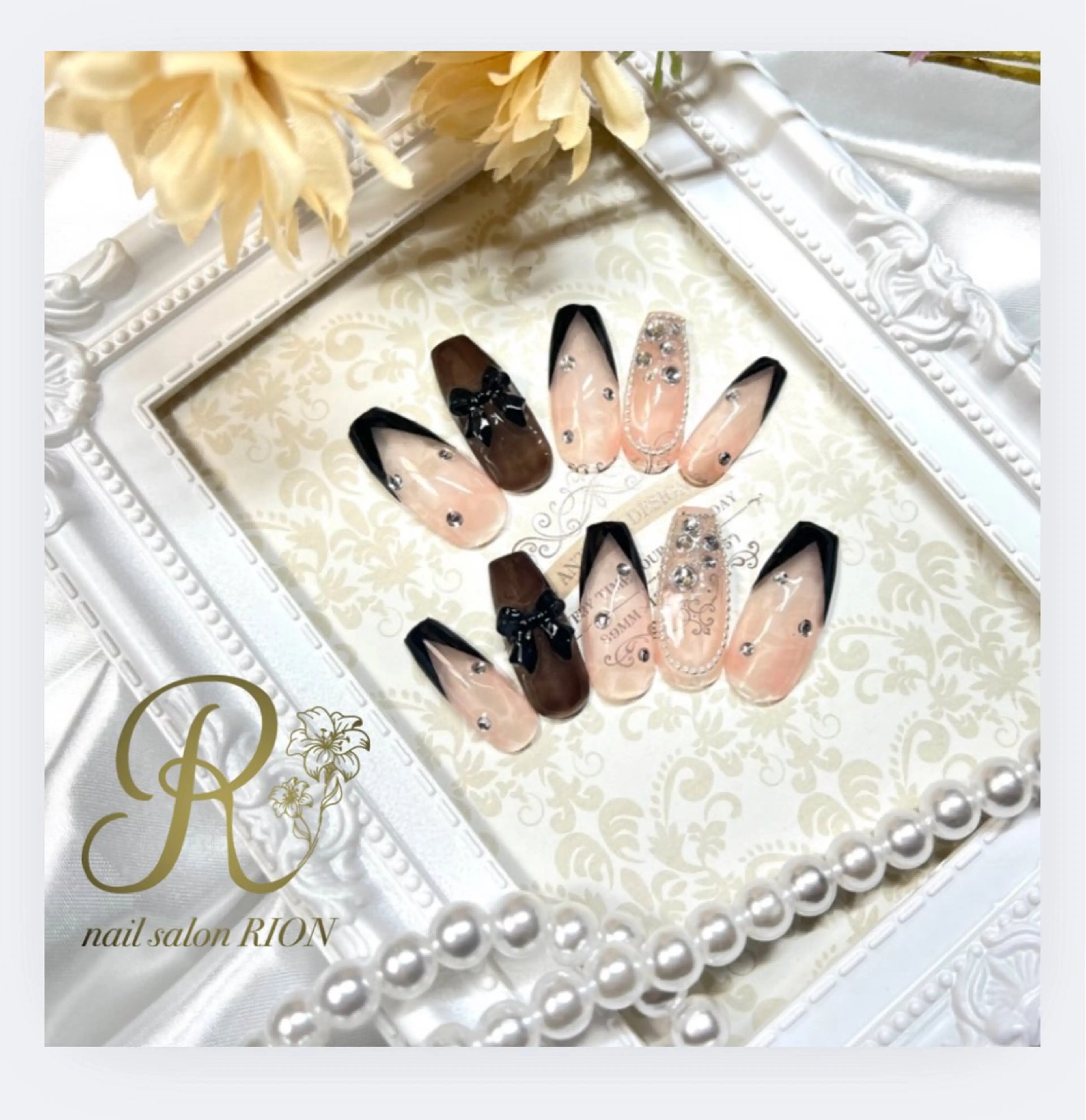 ネイル フレンチネイル 加藤 恵のネイルデザイン