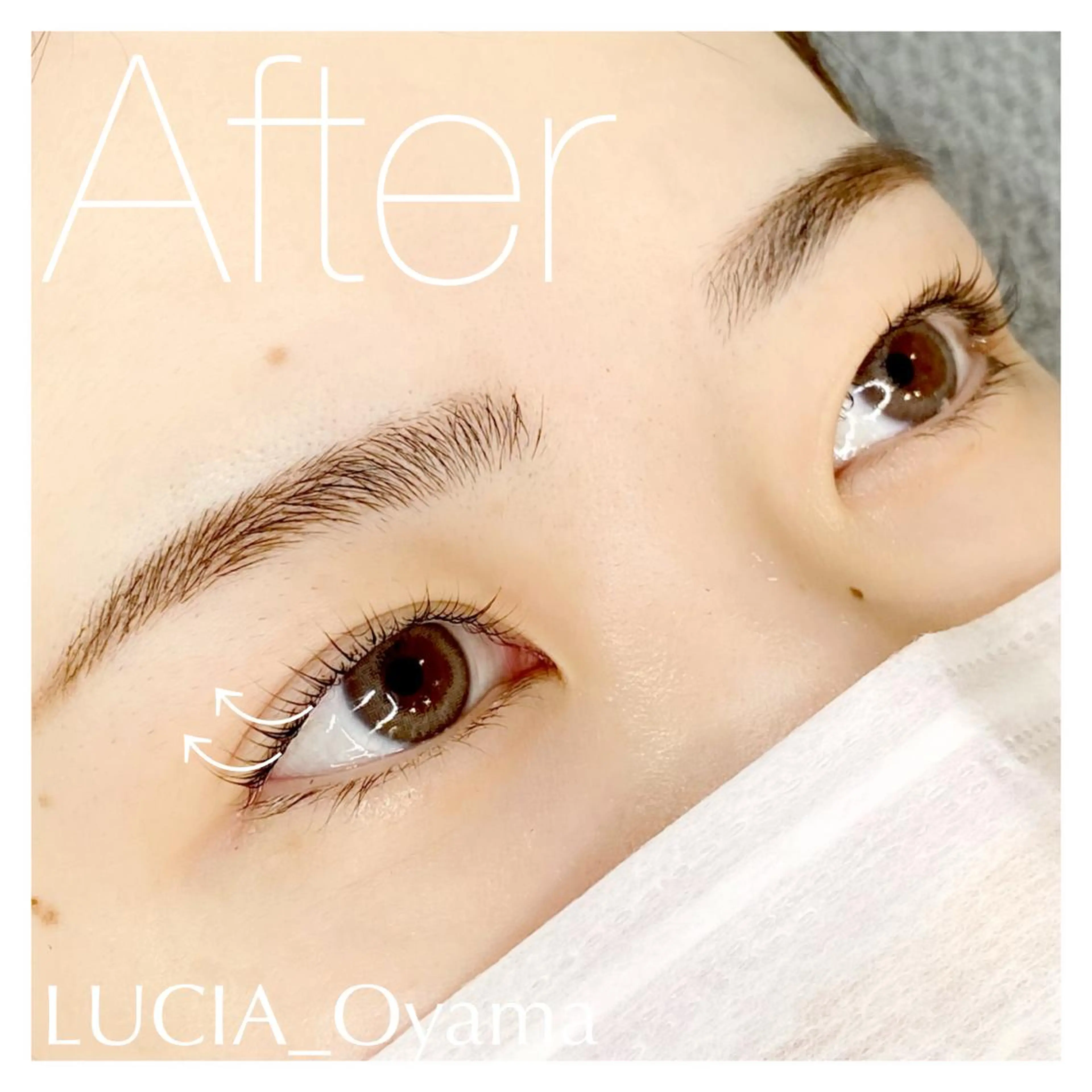 マツエク・マツパ まつげパーマ LUCIA 天神店のマツエク・マツパデザイン