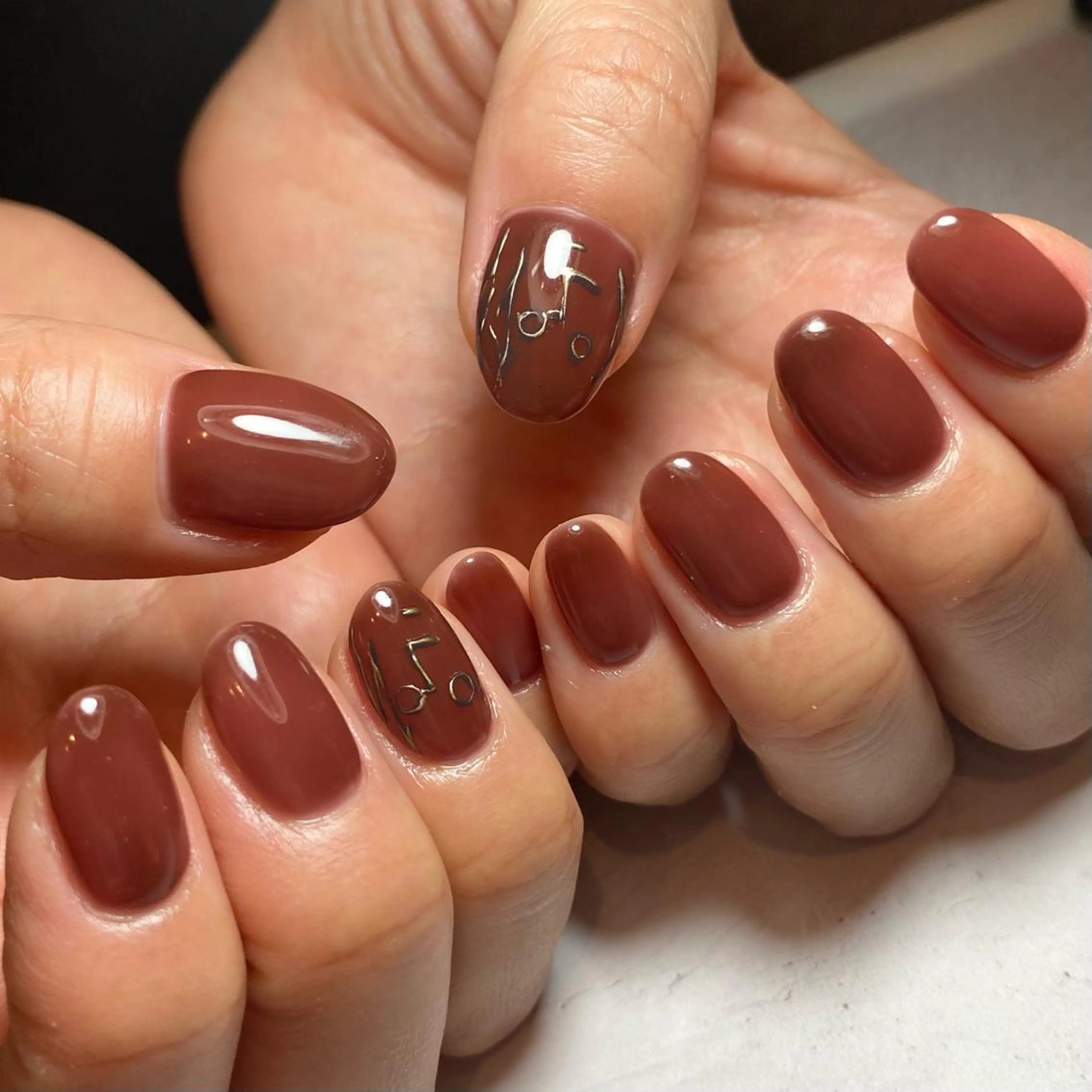 ネイル ハンドネイル 山田 貴子のネイルデザイン