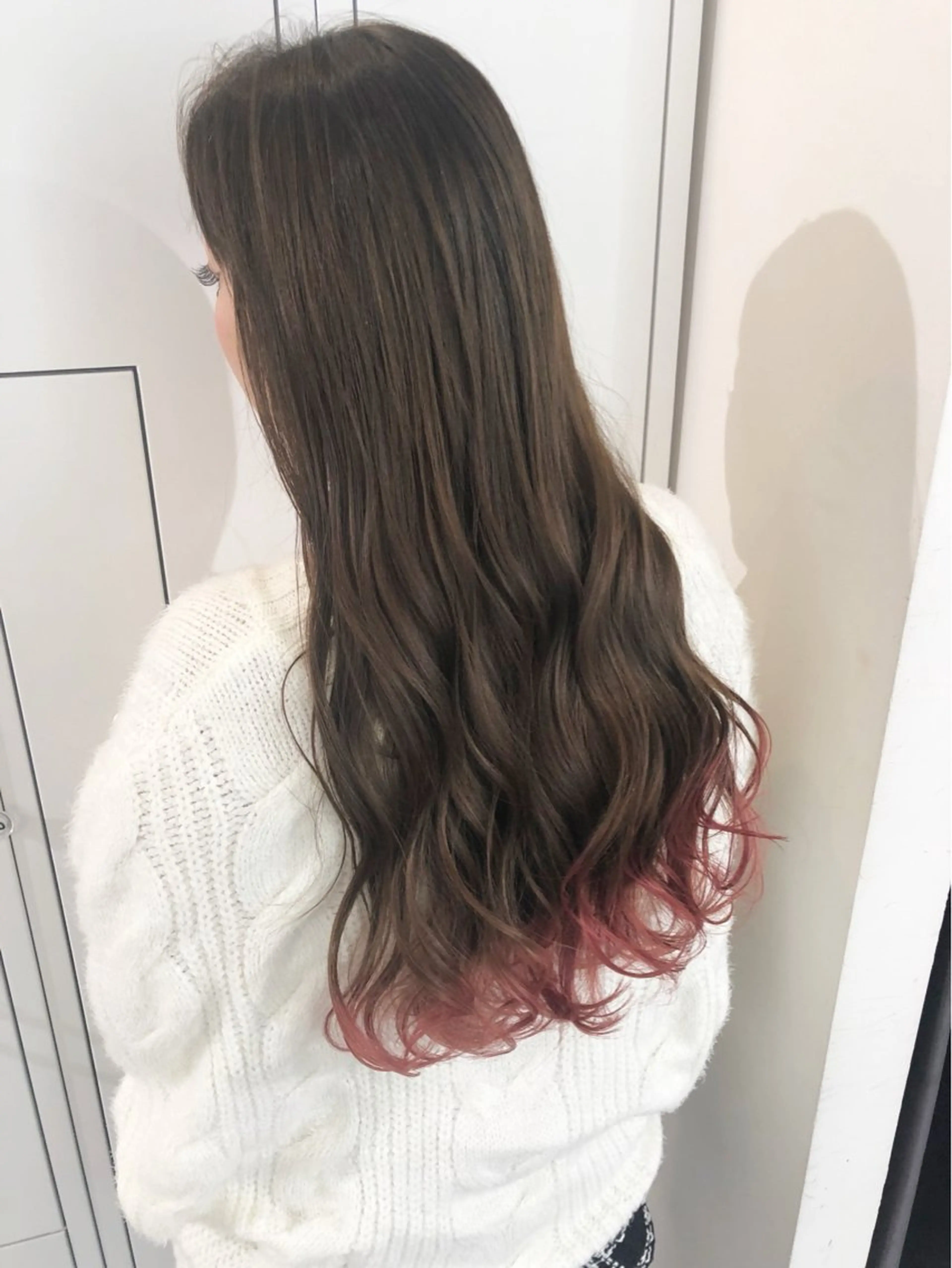 ロング カット ヘアカラー Noe心斎橋 堀田 朋宏のヘアスタイル