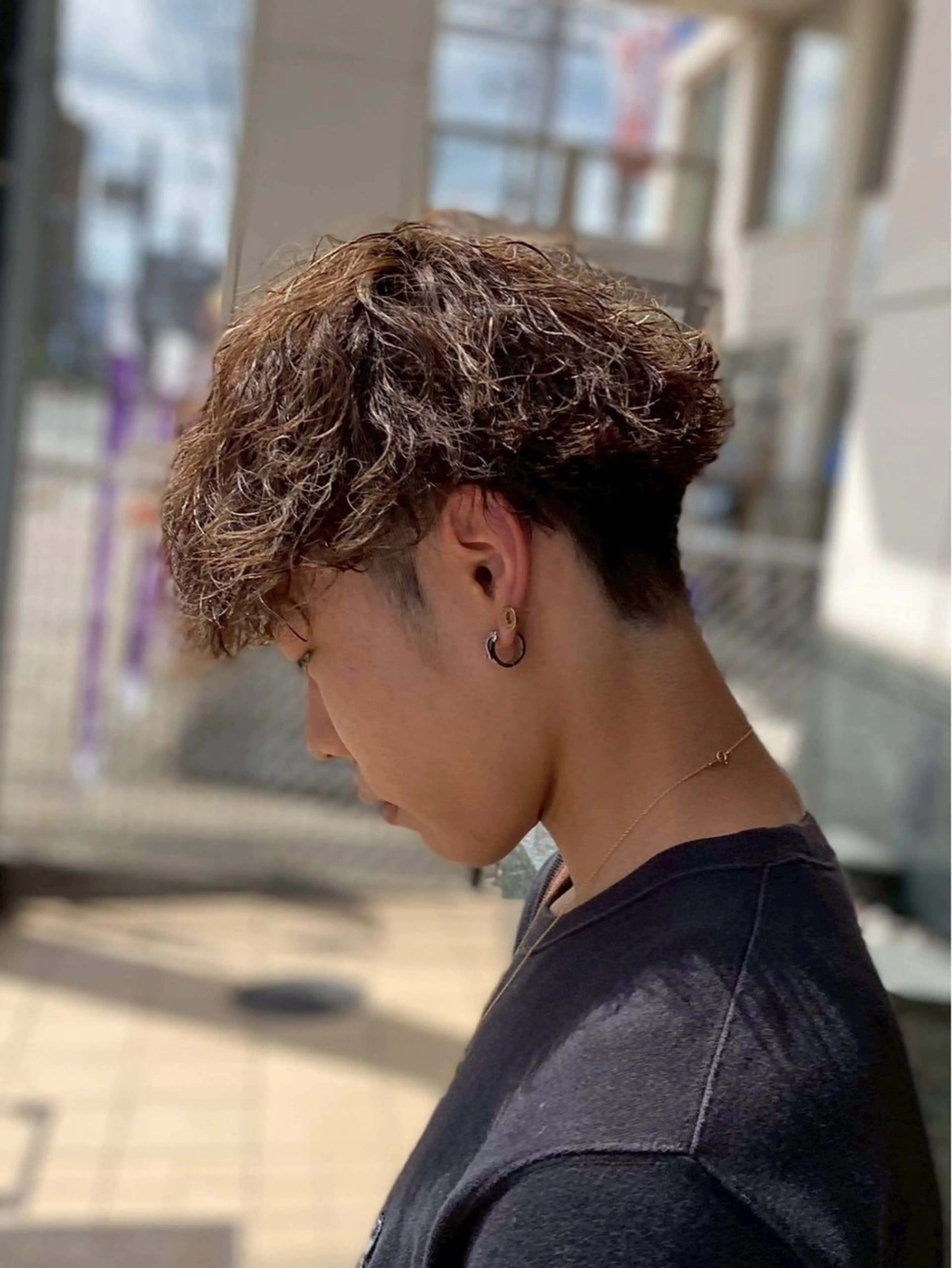 パーマ メンズ メンズ美容室/瀬田/ ナガタリクトのヘアスタイル