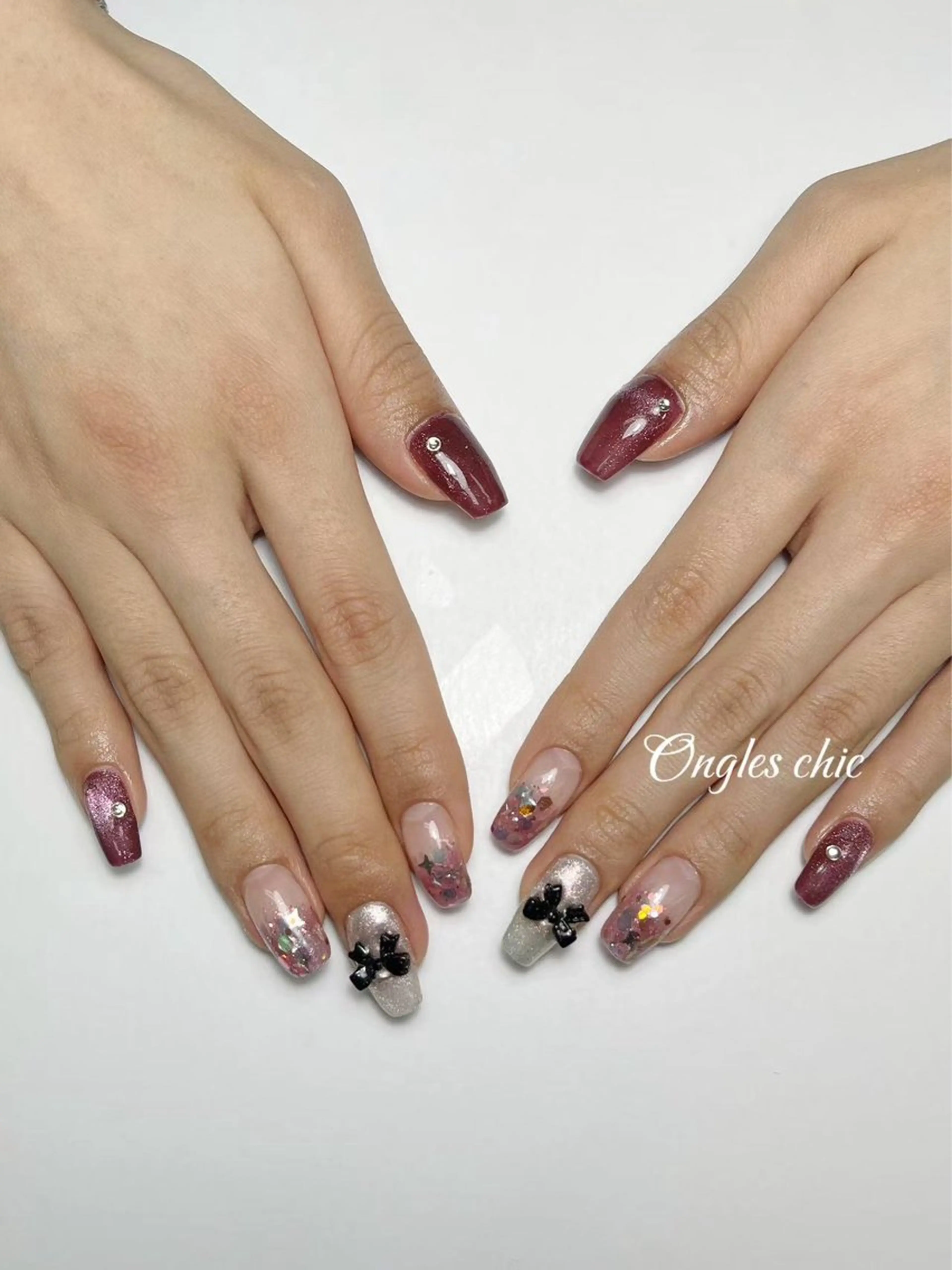 ネイル ハンドネイル ongles chicのネイルデザイン