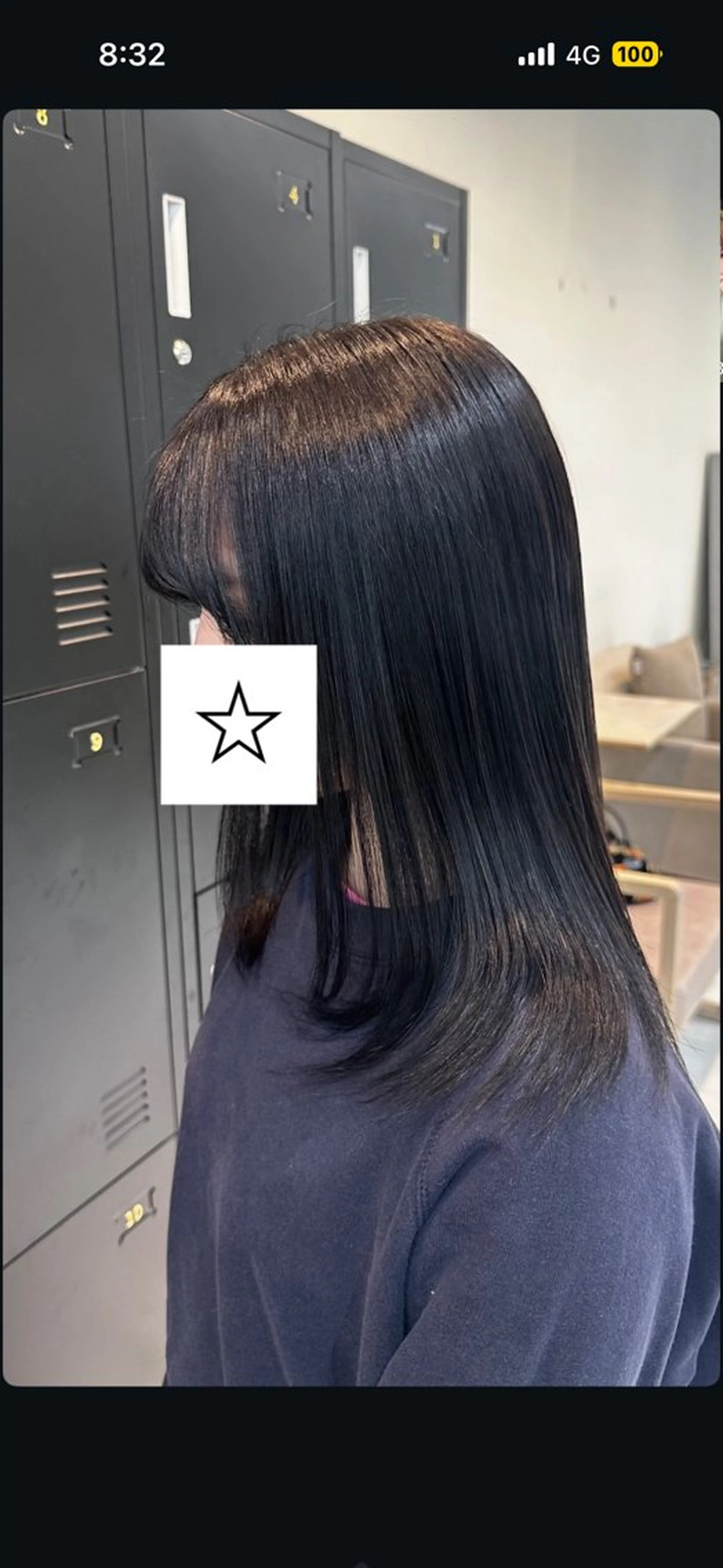 ロング カラー 黒髪 ブリーチ ブルーカラー ブルーブラック 透明感カラー ヘアカラー 🪐ブリーチ/y2k ヘア🪐HARUKAのヘアスタイル