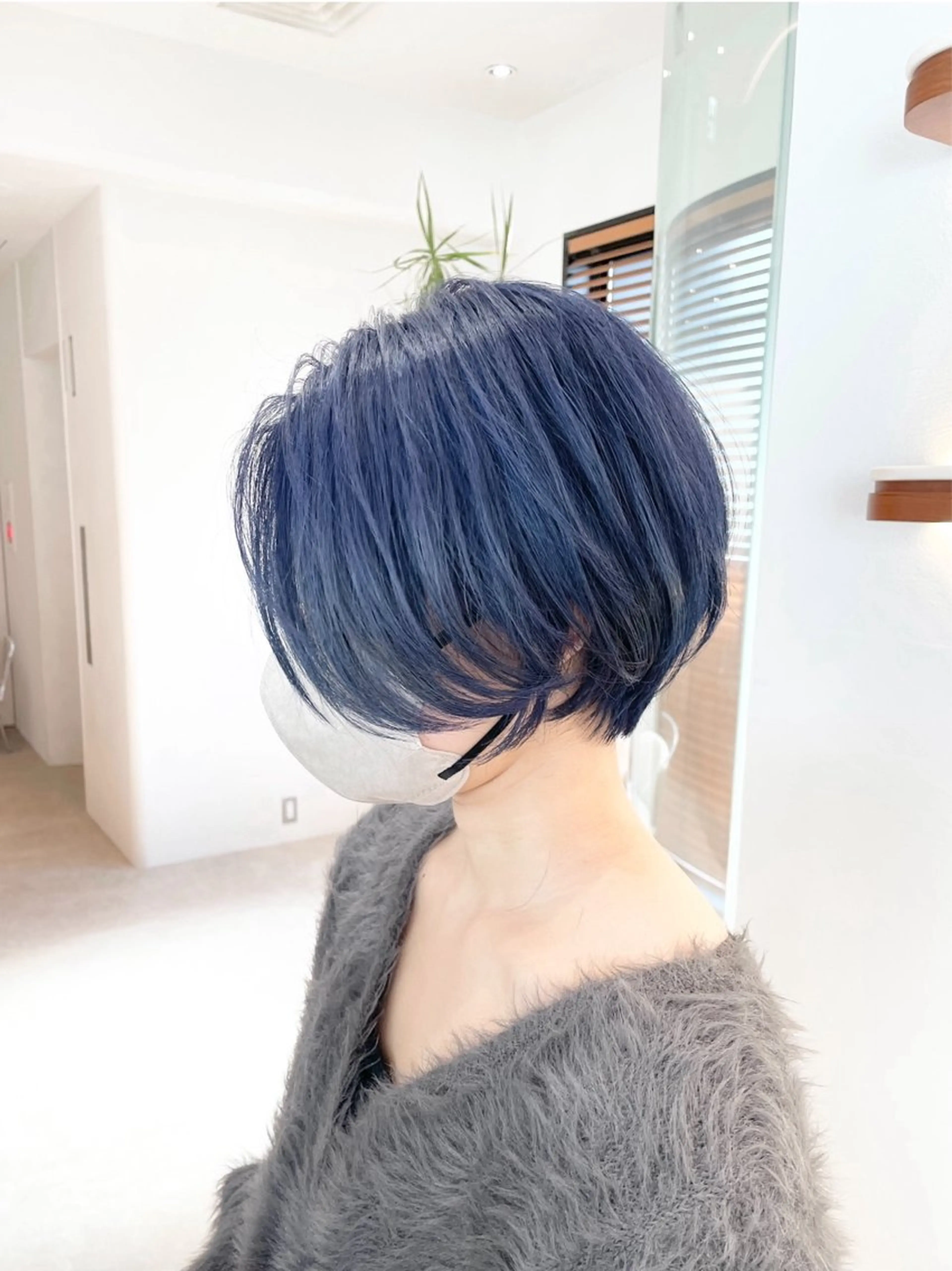 ショート カラー ショートボブ ダブルカラー イルミナカラー ボブ くびれヘア カット ヘアカラー トリートメント 田中航平/渋谷ボブ/ レイヤーボブのヘアスタイル