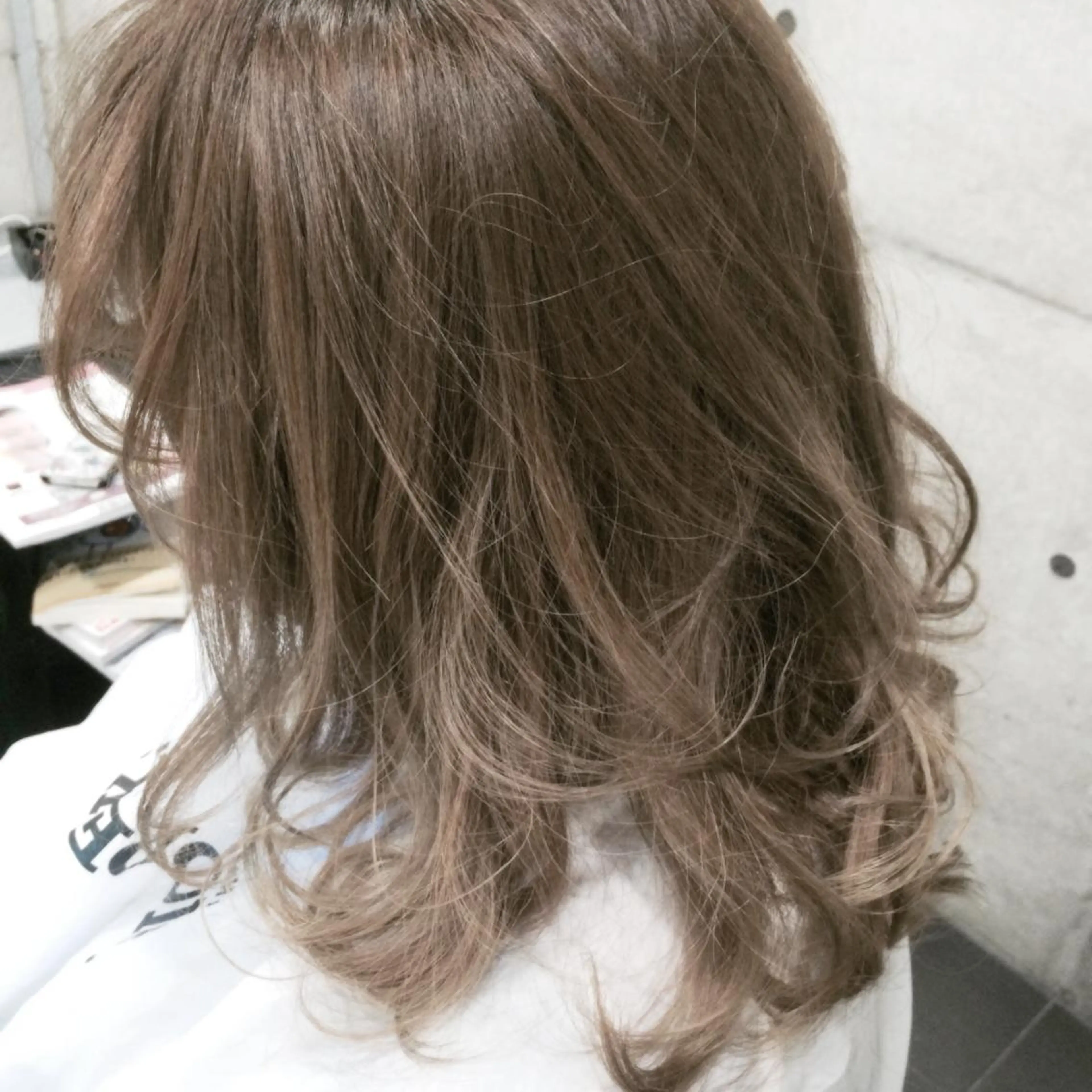 セミロング ロング カラー パーマ SUNNY GRACEのヘアスタイル