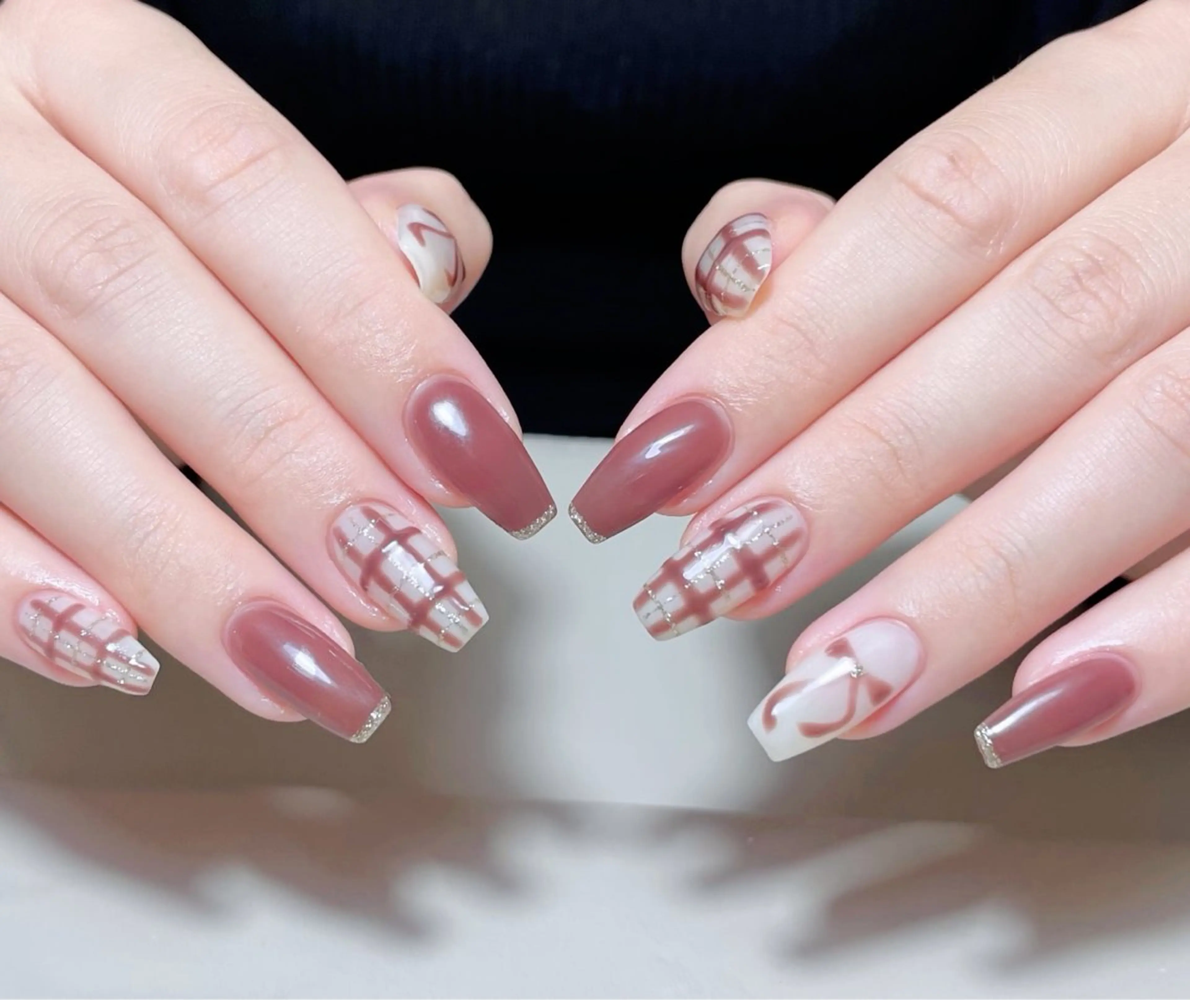 ネイル ハンドネイル ╹◡╹Mimoミモ Eye&Nailのマツエク・マツパデザイン