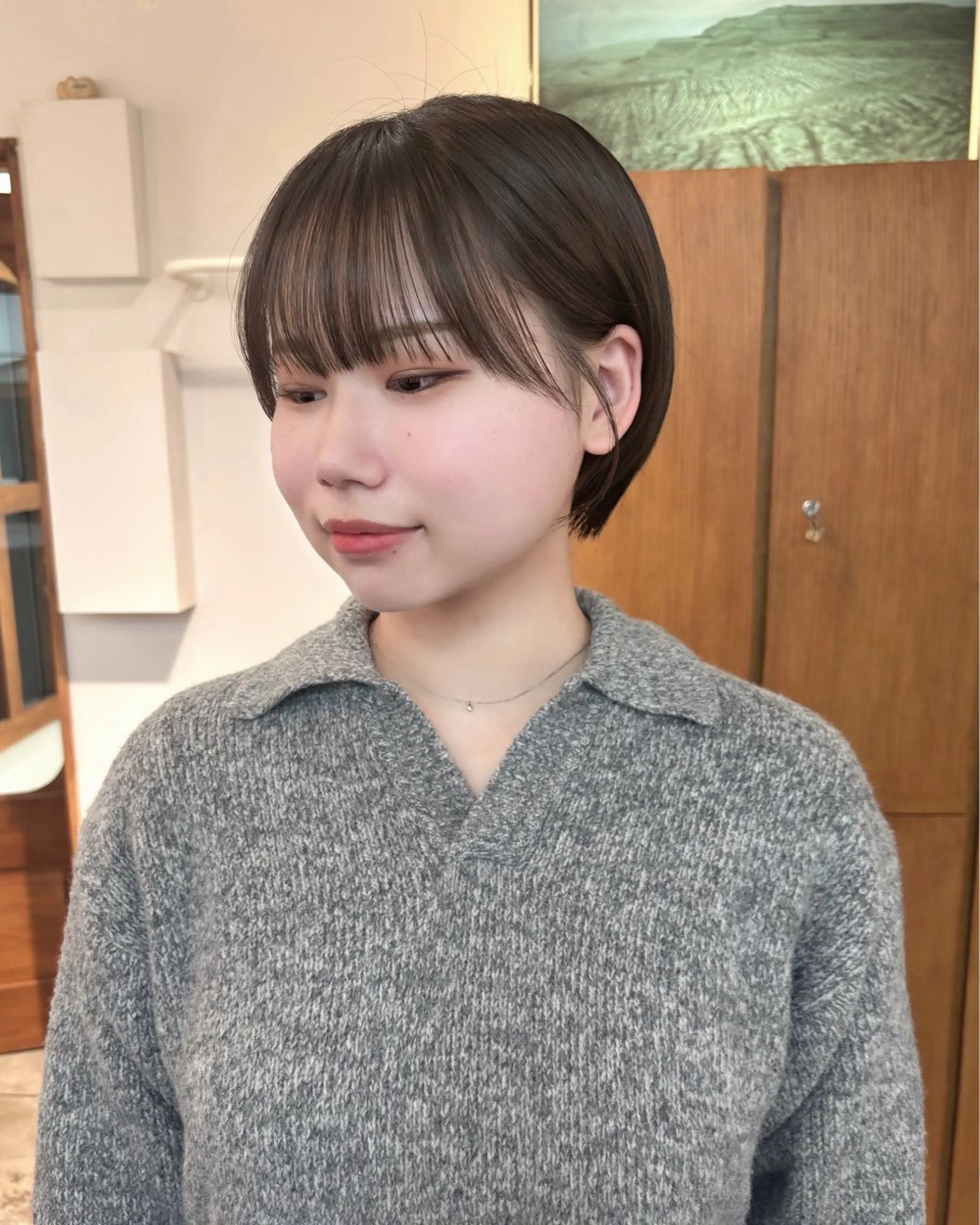 ショート カラー aiko【艶カラー ・ミニモ年内で終了】のヘアスタイル