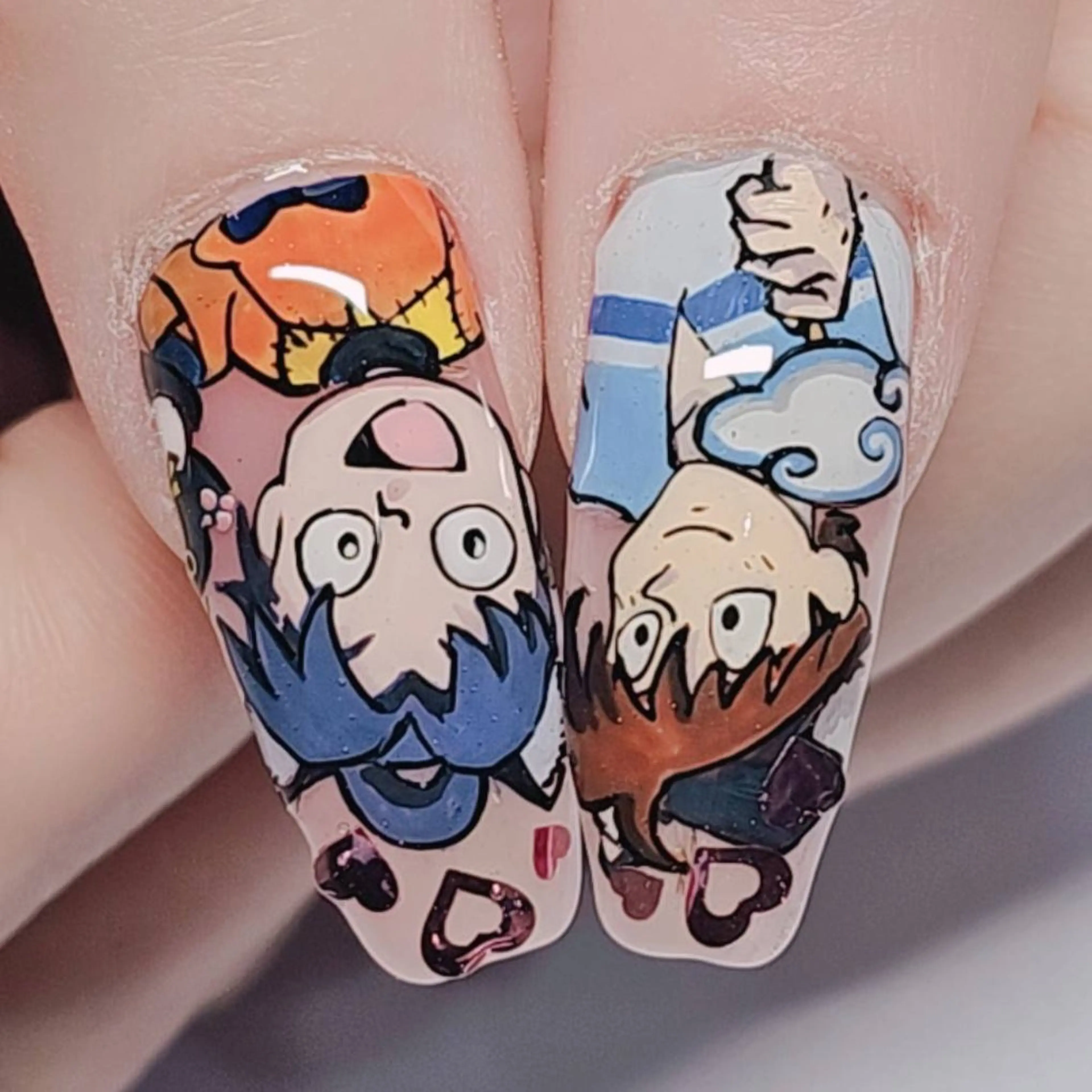 ネイル アートネイル ピンク ピンクベージュ ハンドネイル よしだ ひろきのネイルデザイン