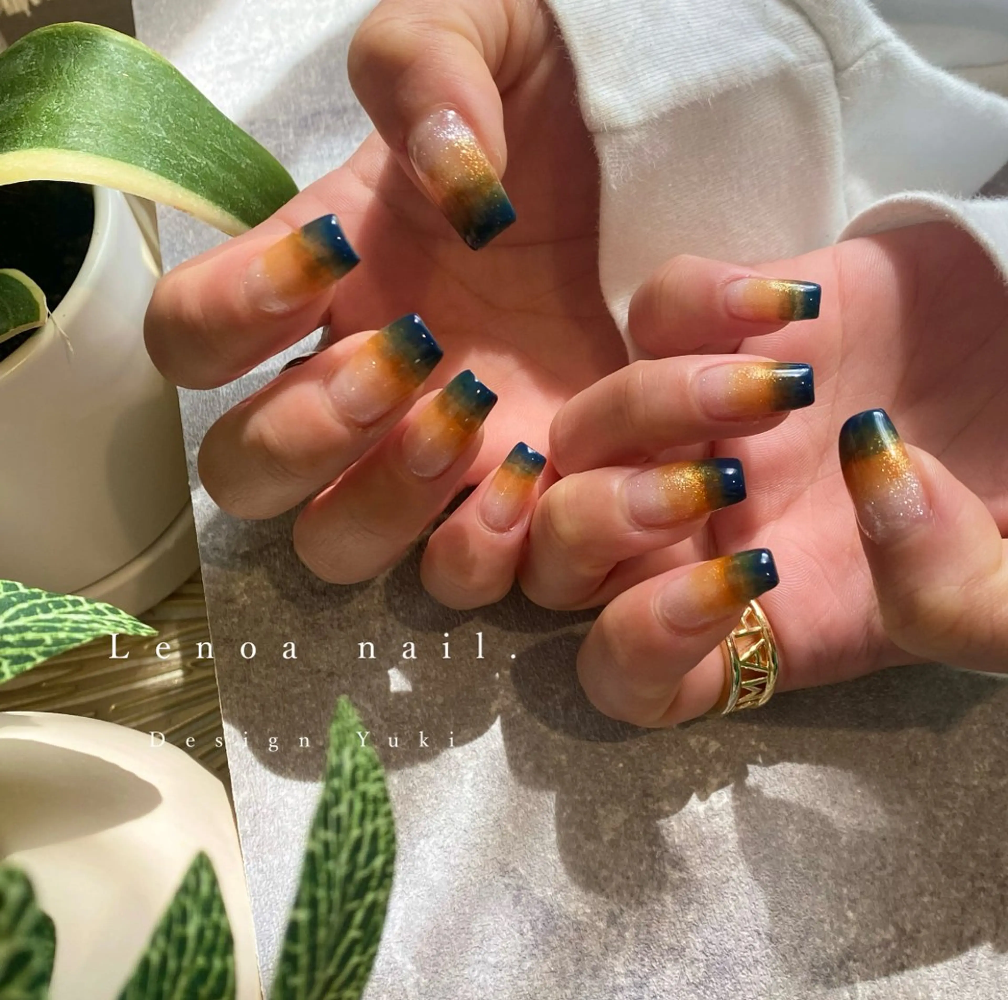 ネイル ハンドネイル Lenoa Yukiのネイルデザイン