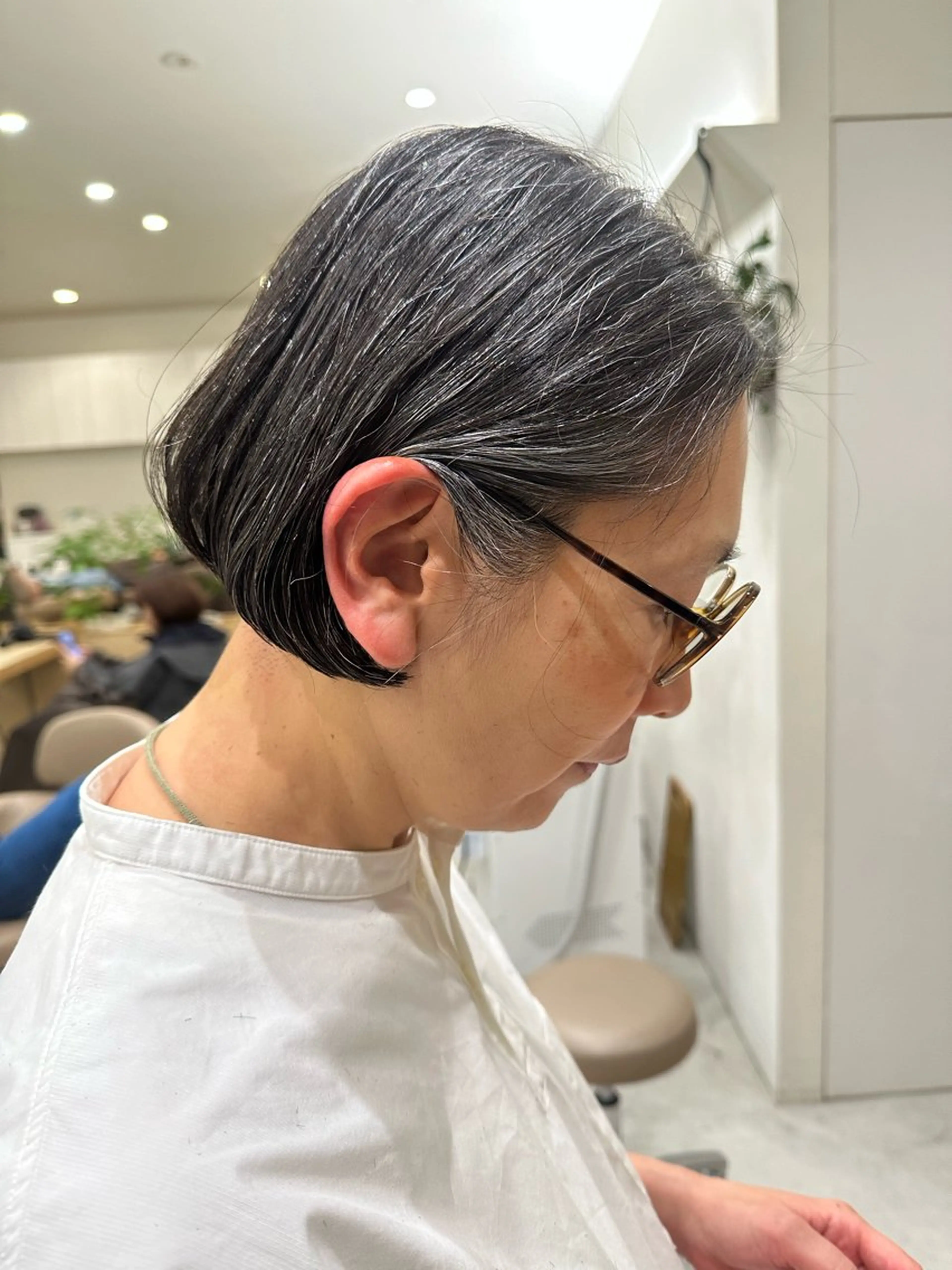 ショート ボブ 藤本 豪海のヘアスタイル