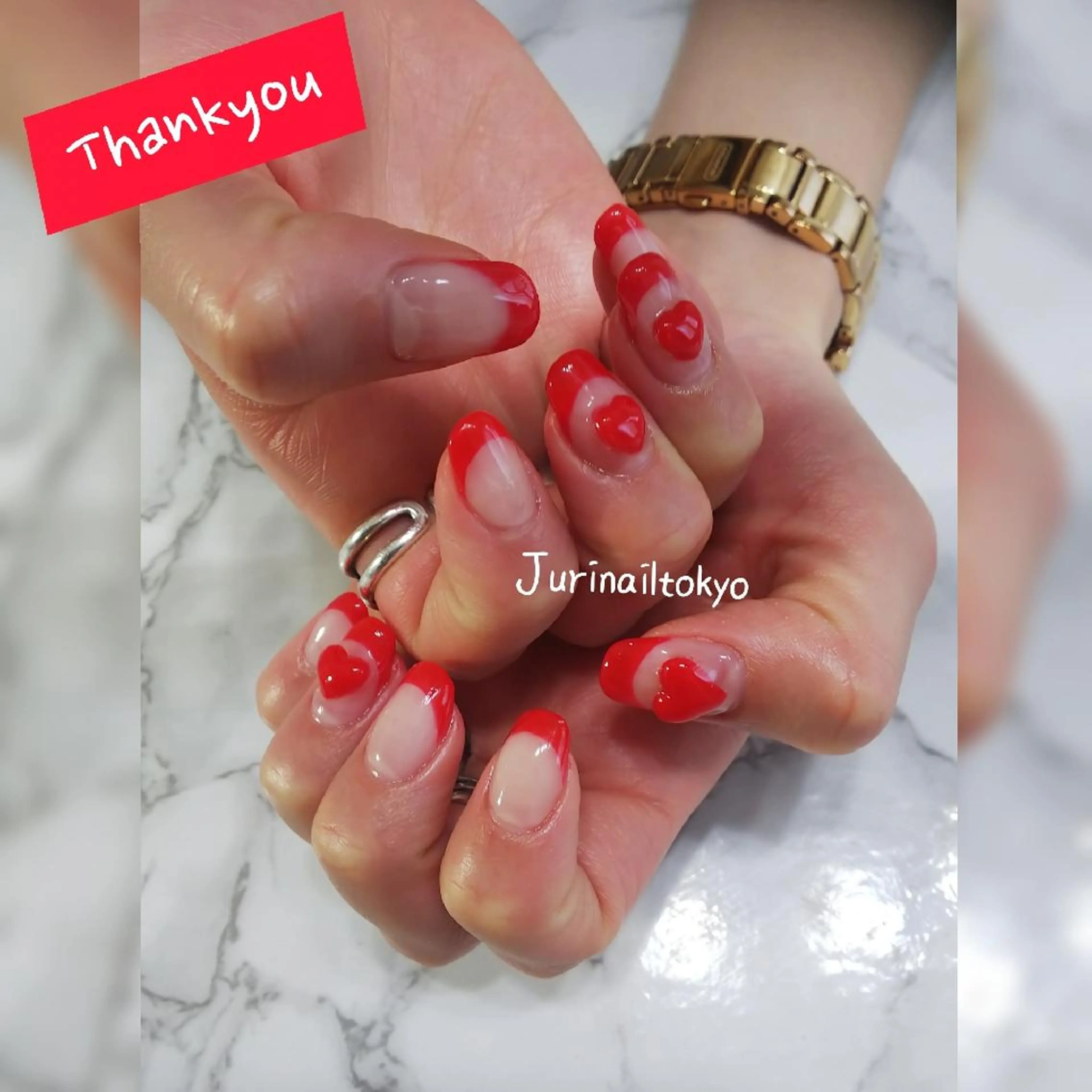 ネイル クリアネイル 韓国ネイル マグネットネイル ニュアンスネイル シンプルネイル jurinail tokyoのネイルデザイン