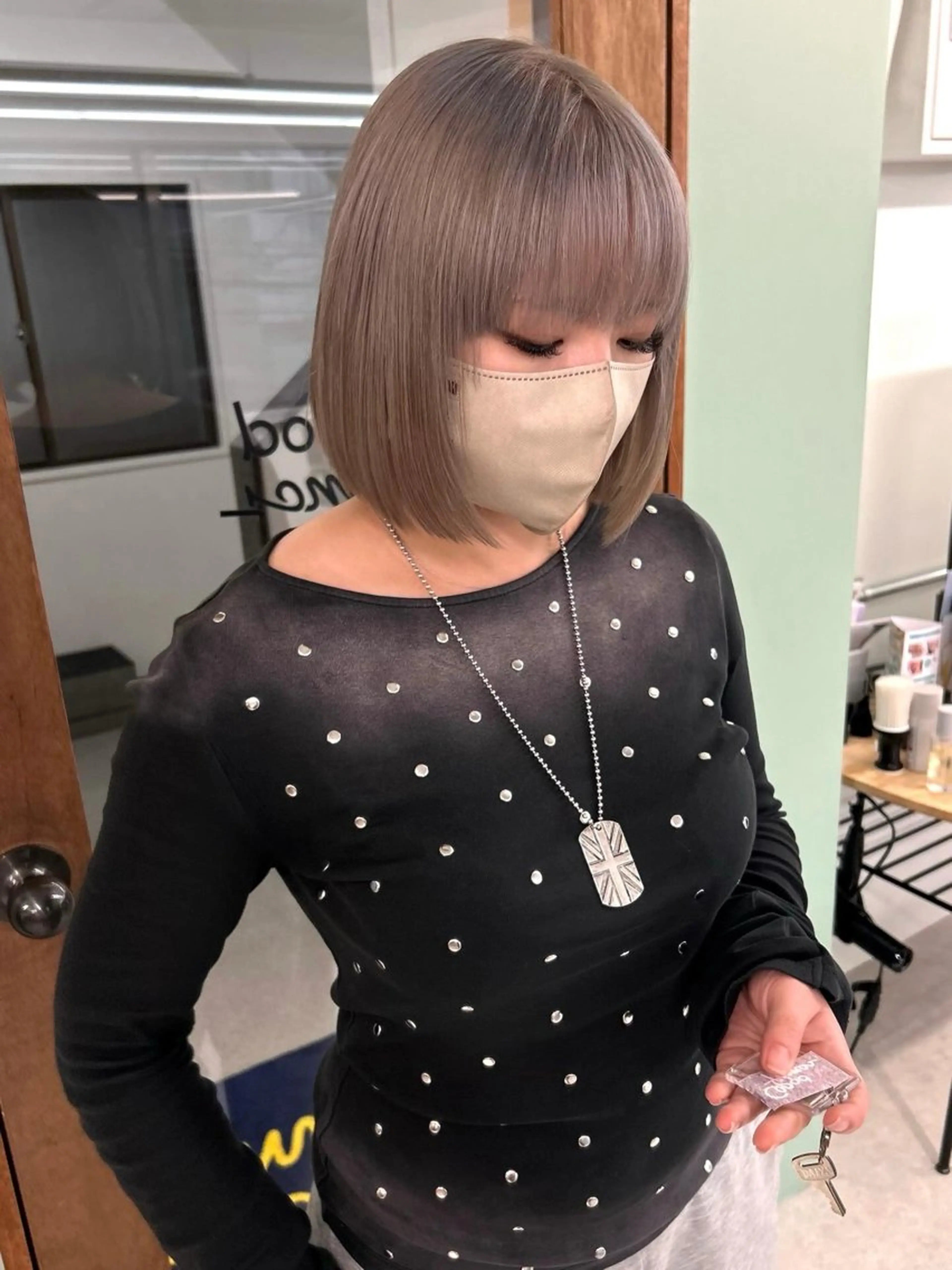 ショート カット ヘアカラー レイヤー・ボブカット ／もえまる🌻のヘアスタイル