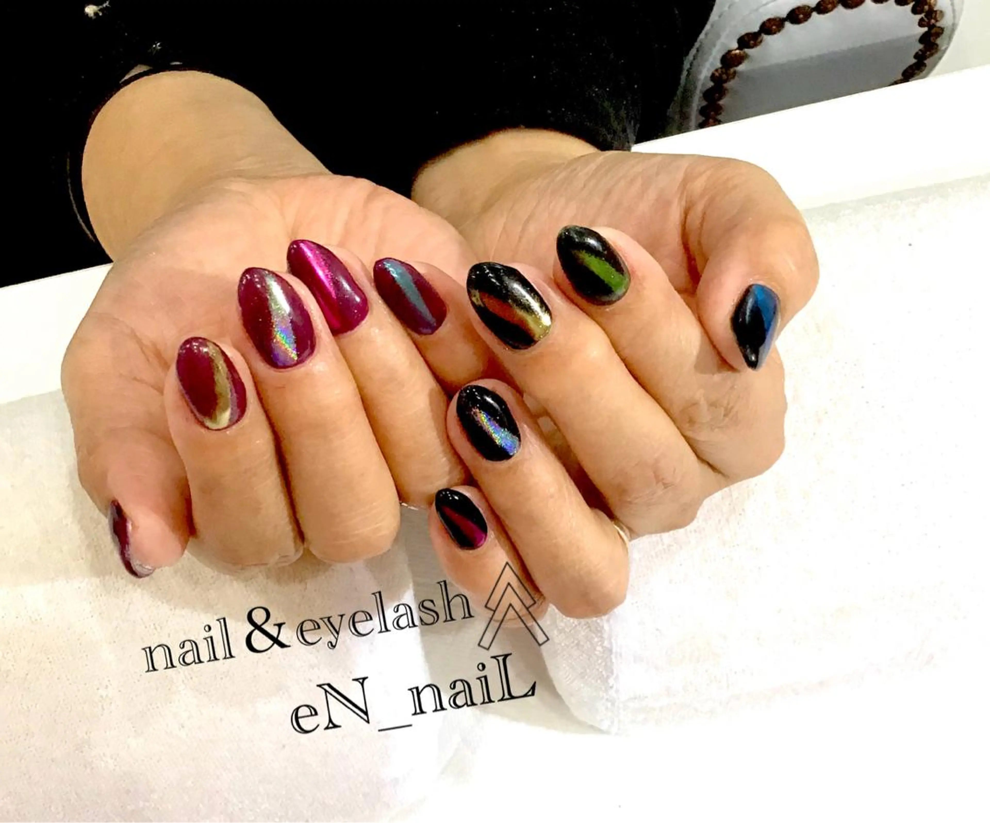 ミディアム ネイル EN_NAIL 野中本店Ayakaのネイルデザイン
