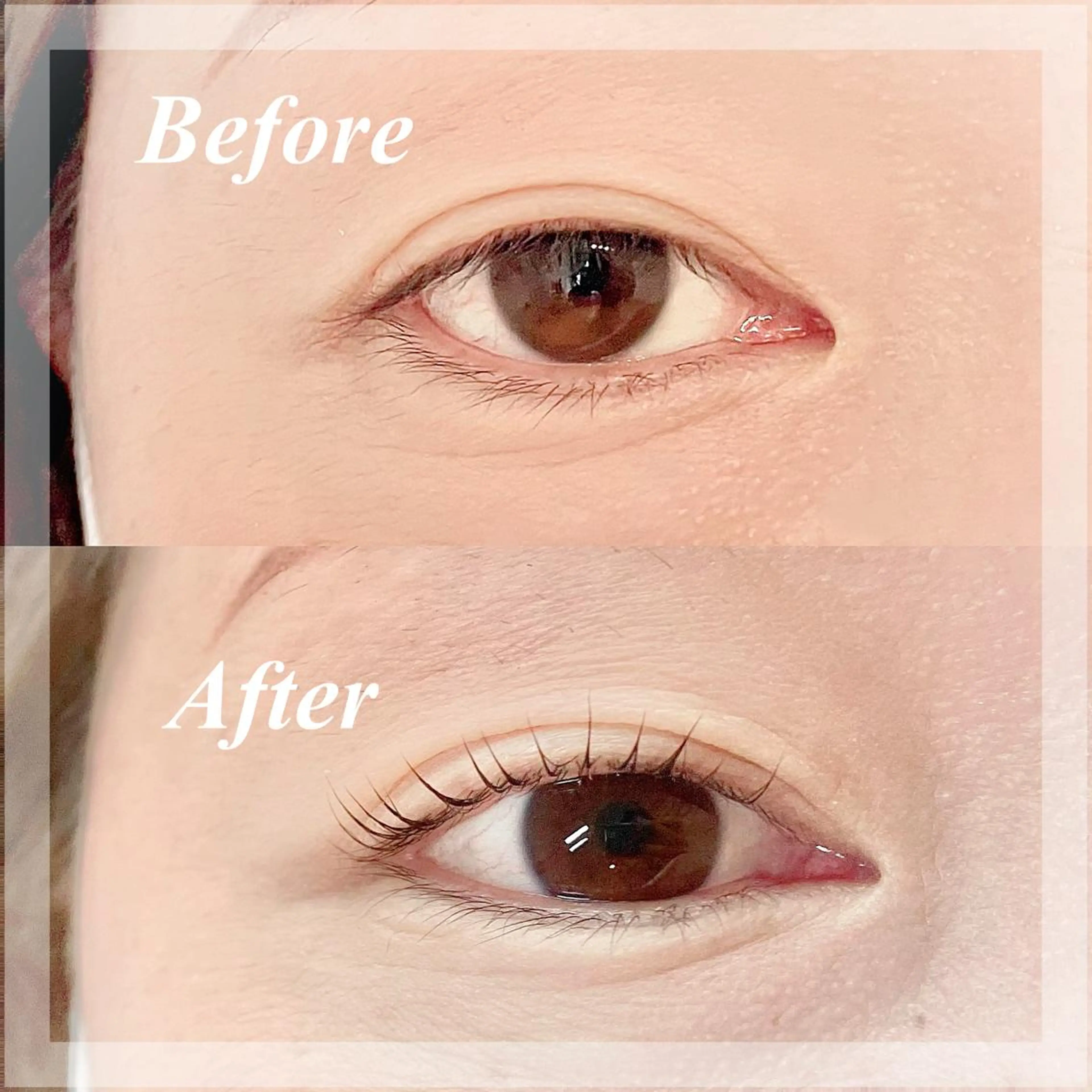 マツエク・マツパ 一重×まつ毛パーマ La Peche momokoのマツエク・マツパデザイン