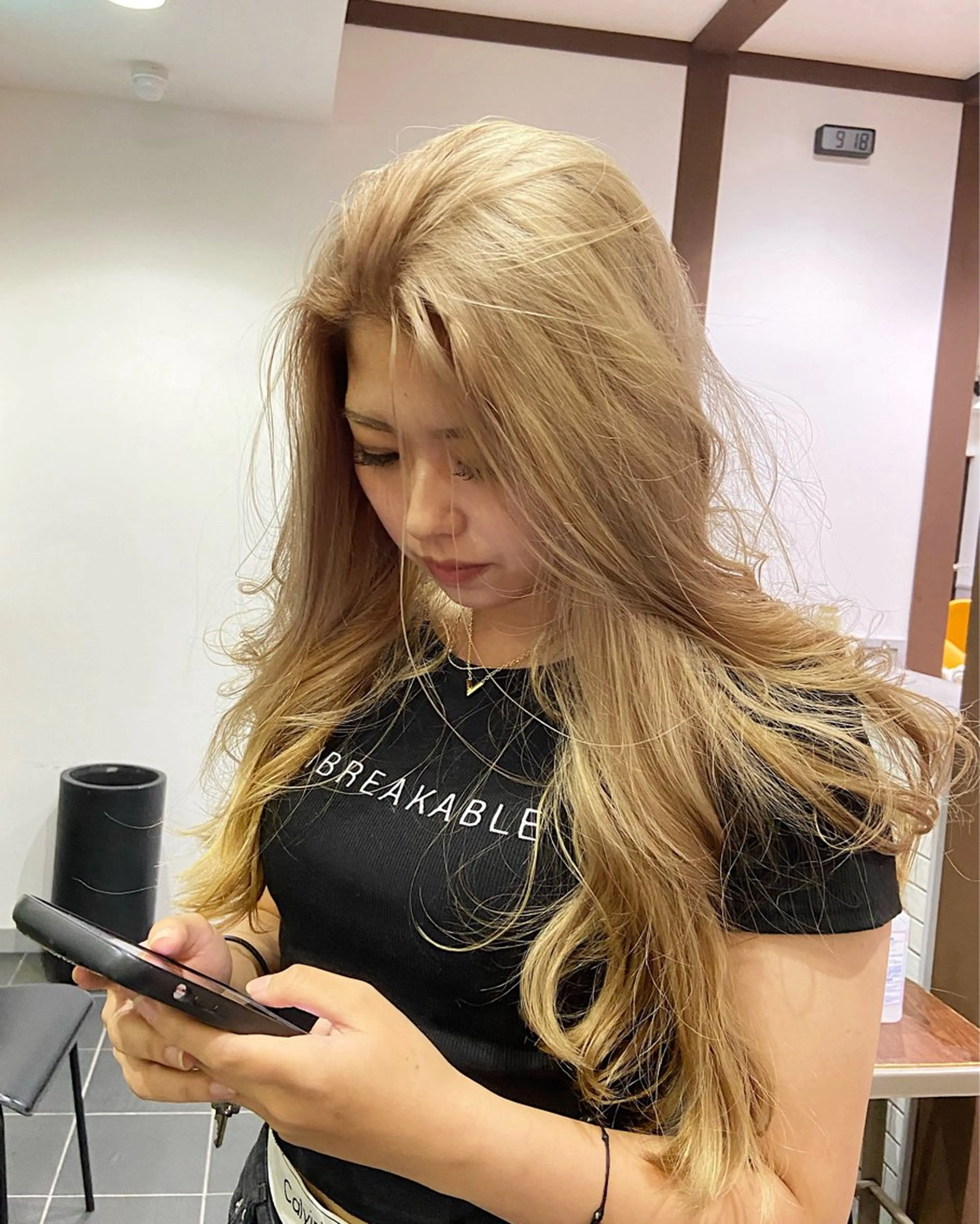 ロング カラー ハイトーンカラー 加藤 こゆきのヘアスタイル