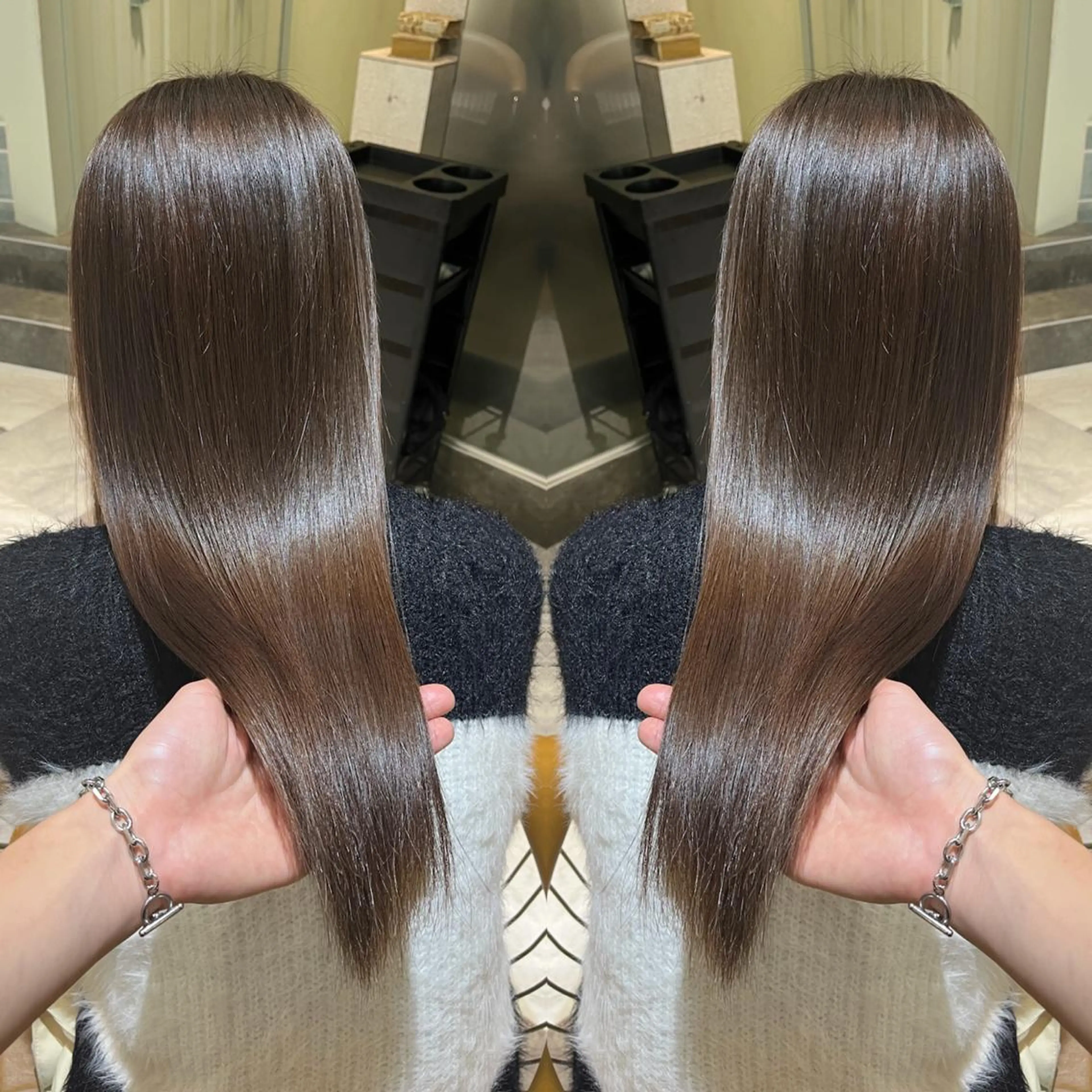 ロング カラー 一宮末広 縮毛矯正/ユウトのヘアスタイル