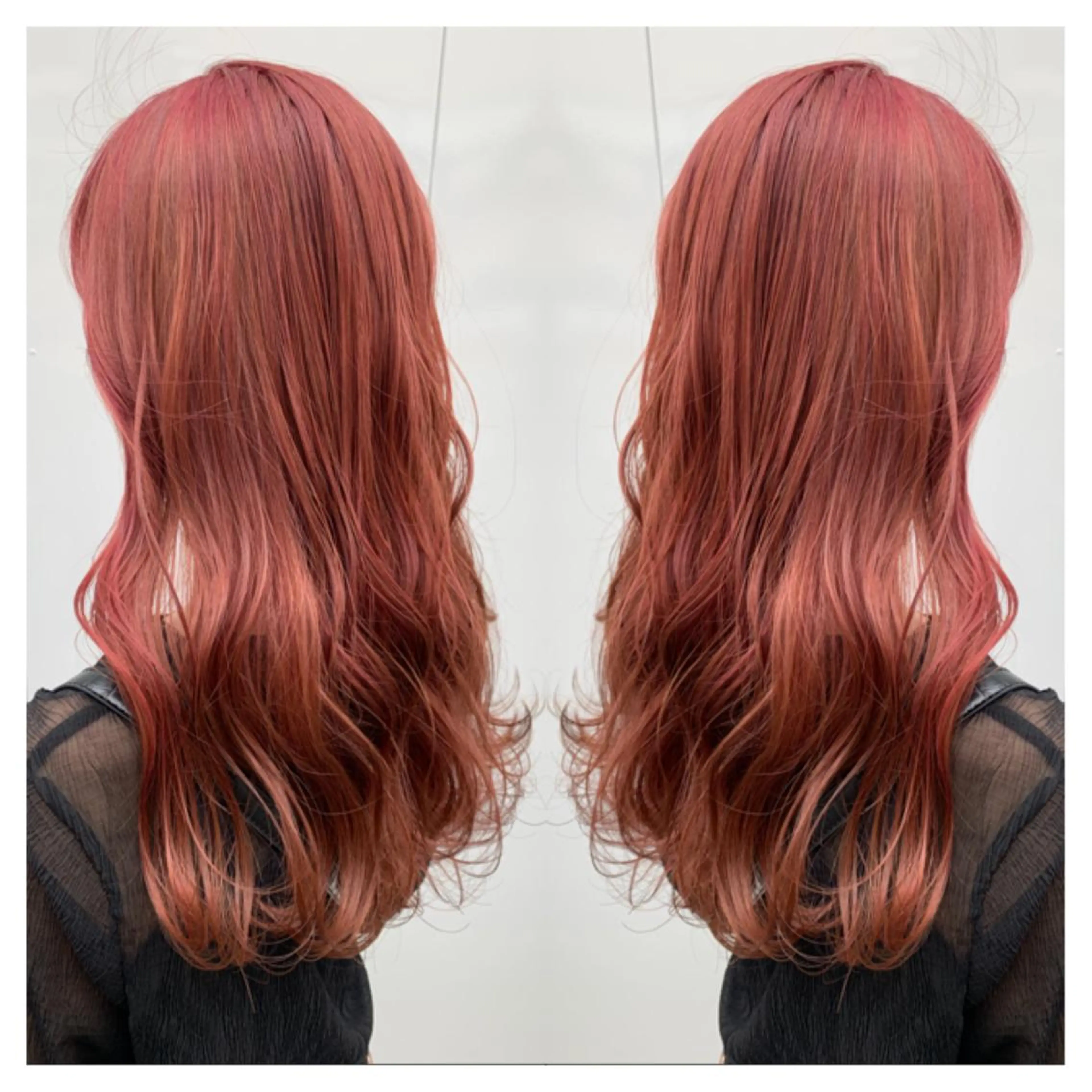 ロング カラー ヘアカラー トリートメント 村山 茉衣のヘアスタイル