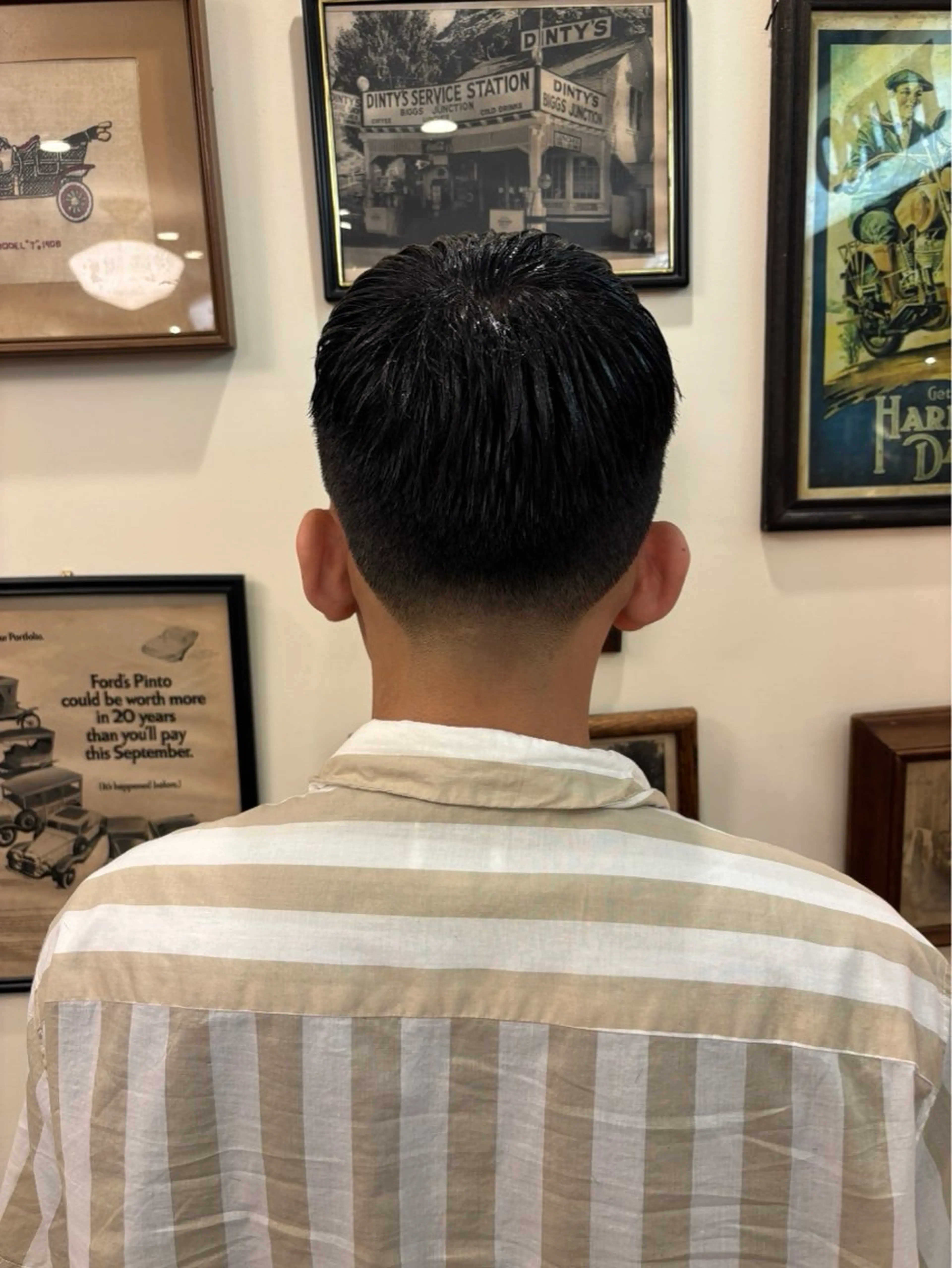 ショート 大久保 竣太のヘアスタイル