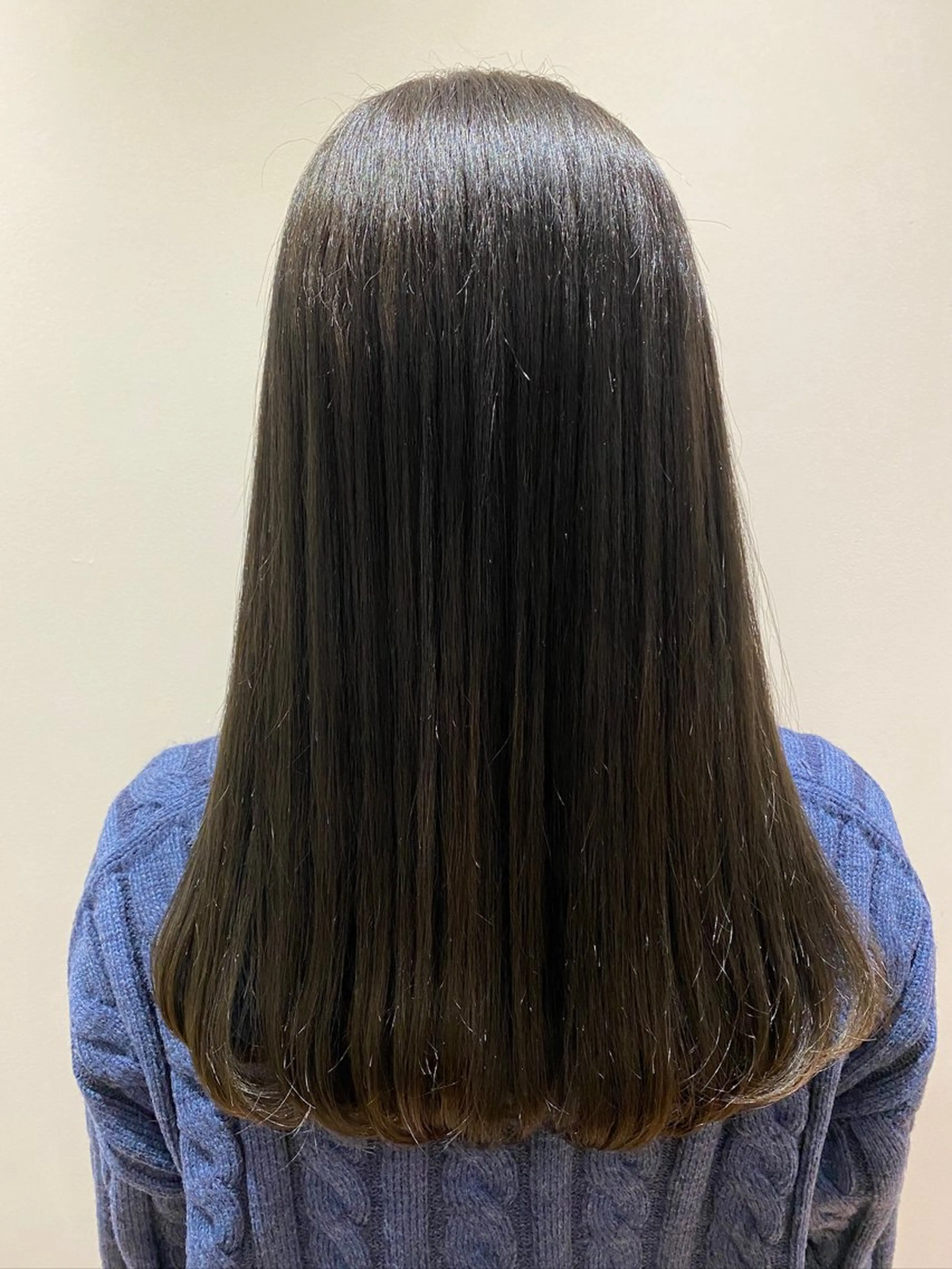 セミロング 韓国ヘア🇰🇷竹本 優希のヘアスタイル