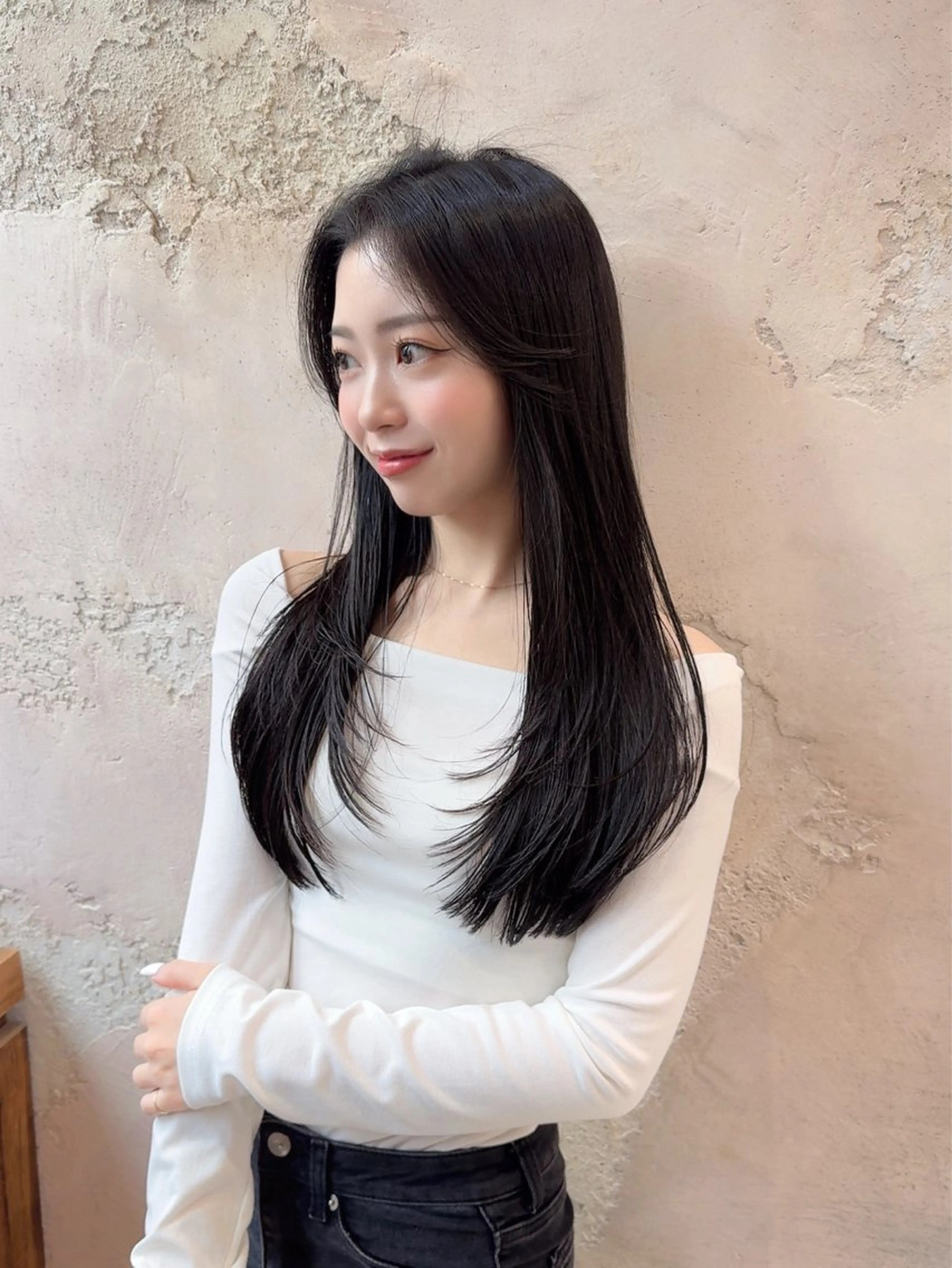 人気メニュー💞似合わせカット✂️＋透明感カラー🥣＋内部補習トリートメント✨️の写真