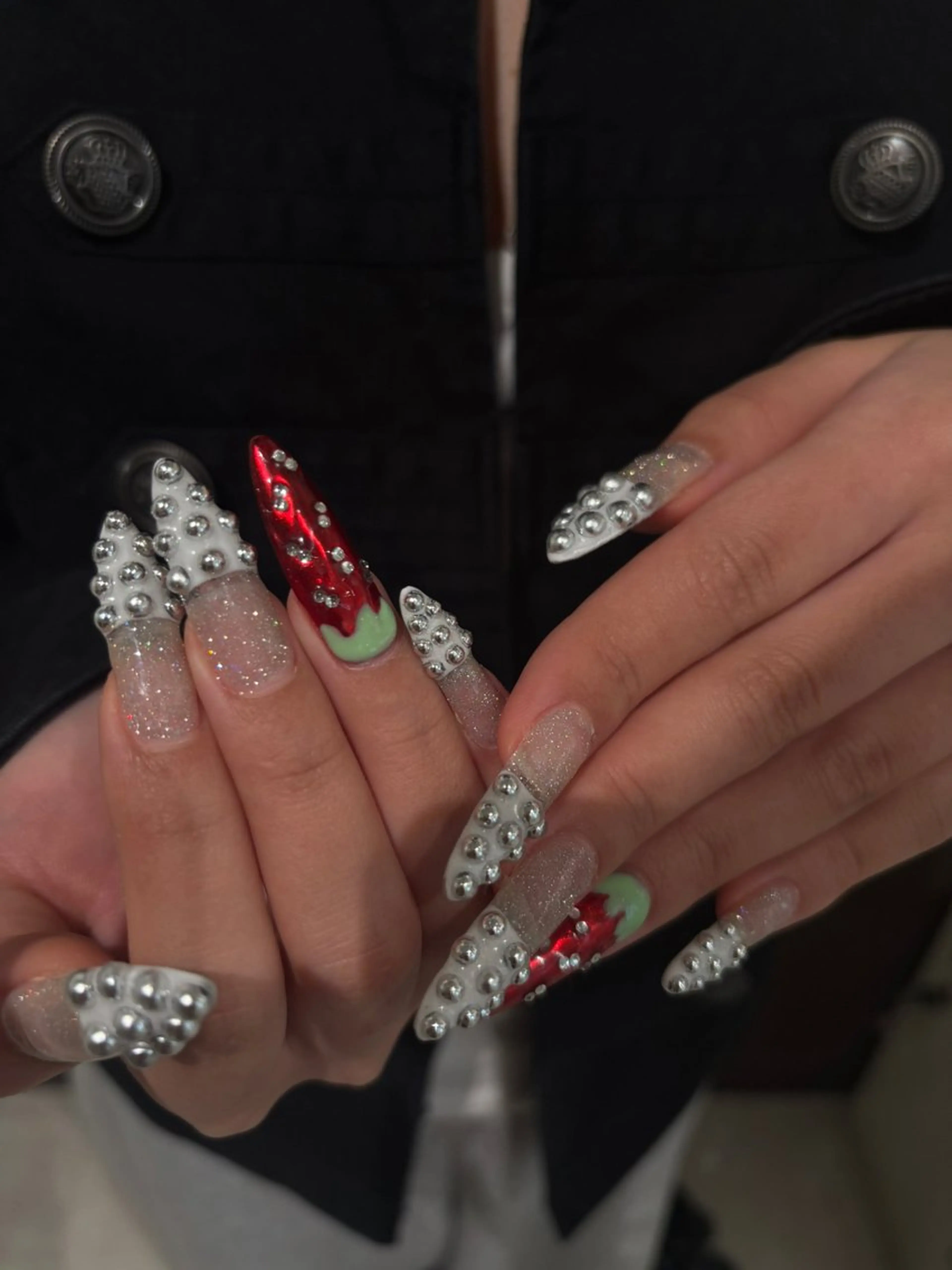 ネイル ハンドネイル 🐬Cxxu° Nail✝️のネイルデザイン