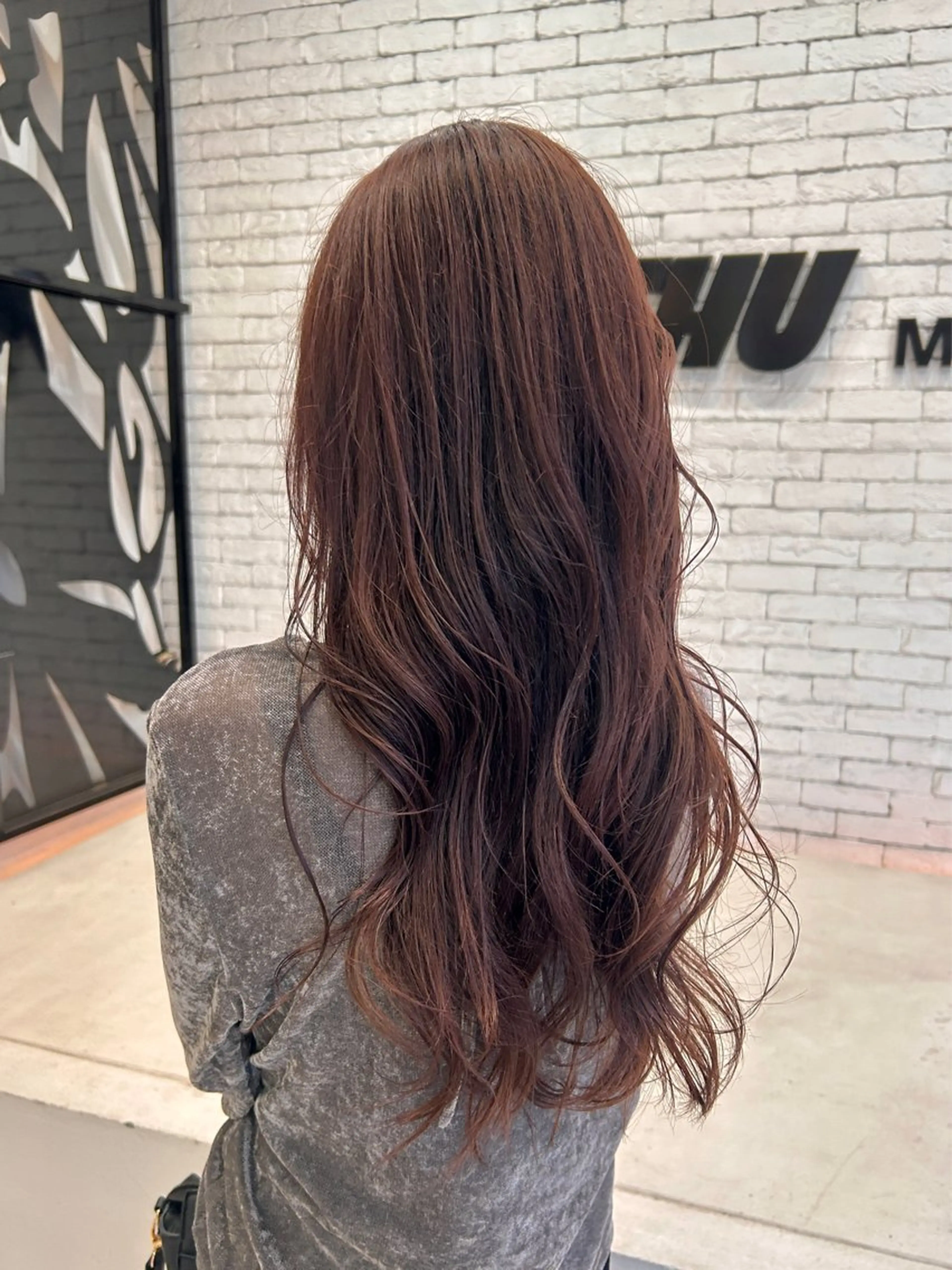 カラー ヘアカラー ブリーチカラー/艶髪 ストレート/はるあ️のヘアスタイル