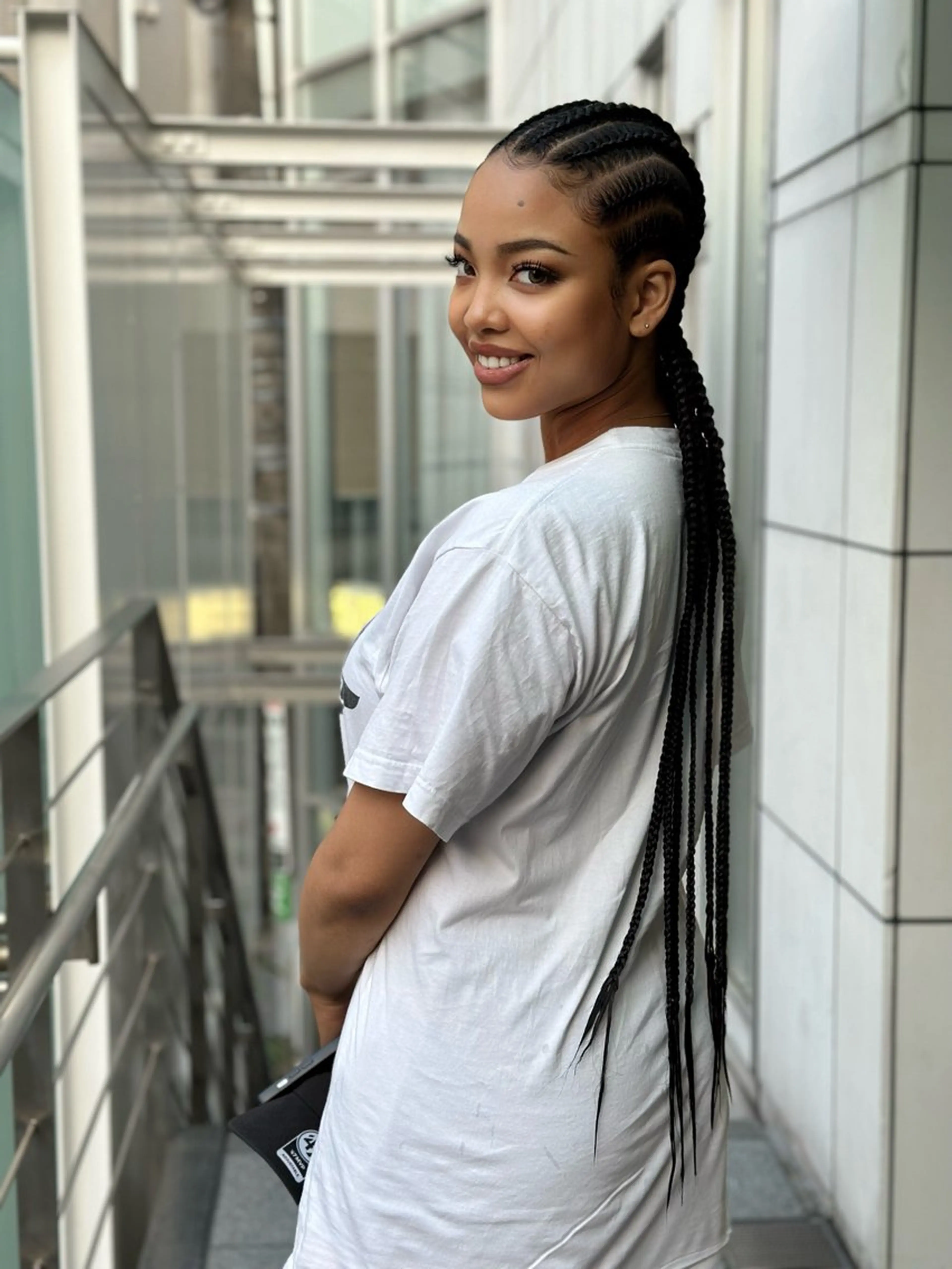 ヘアアレンジ メンズ キッズ エクステ エクステ ヘアセット BRAIDS💎愛子 大人ハイライト💎のヘアスタイル