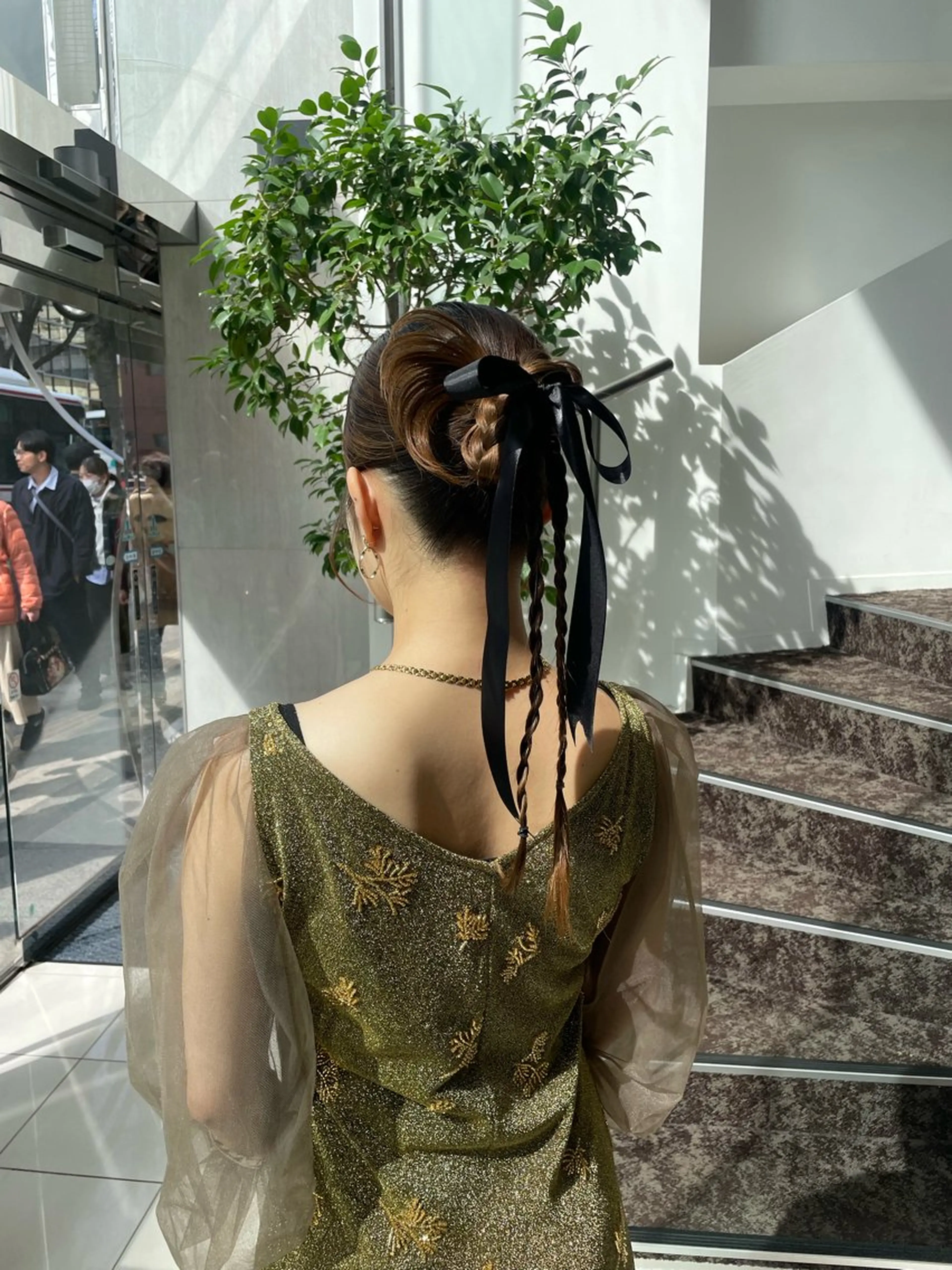 🤍お呼ばれヘアセット🤍の写真