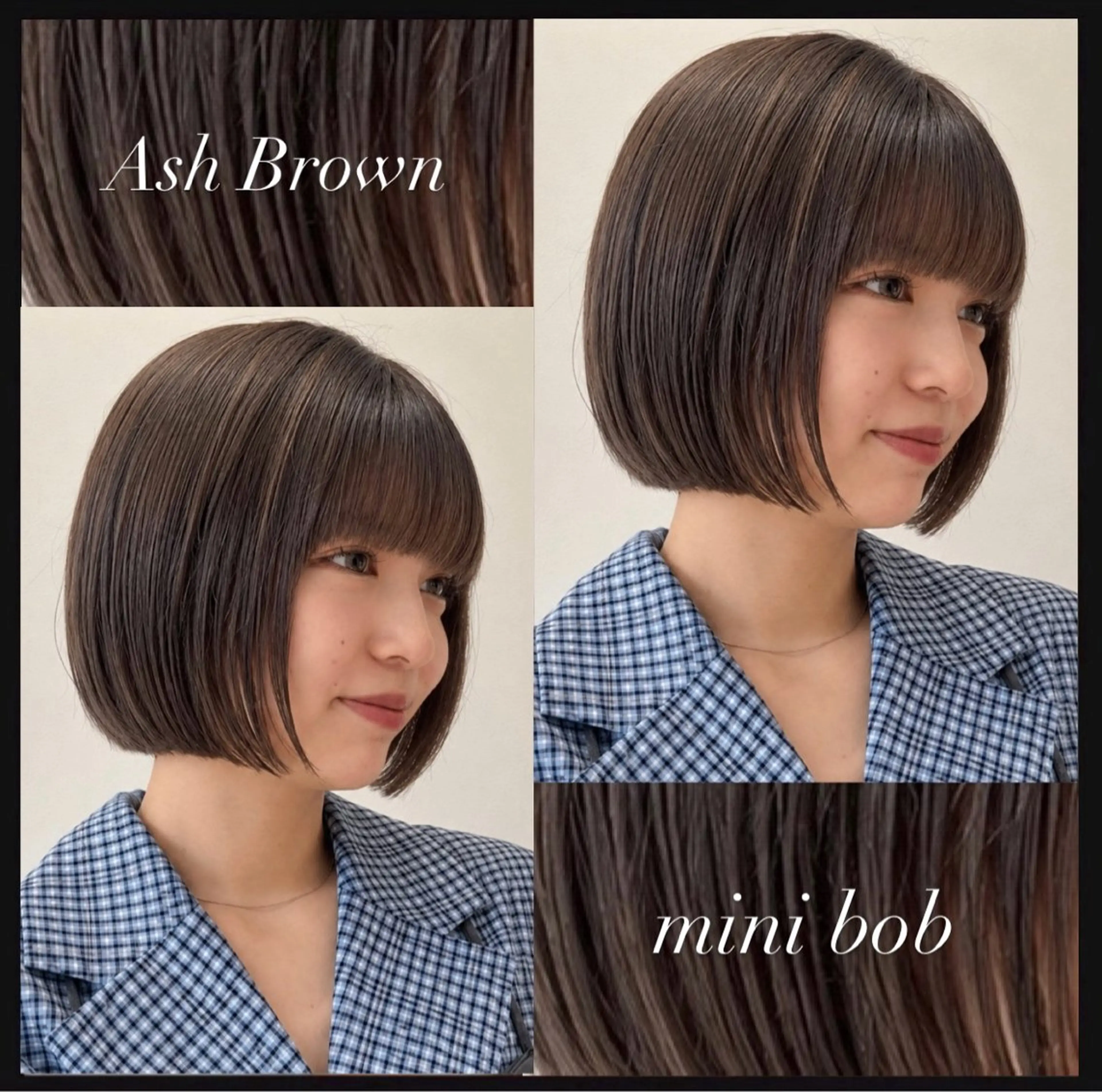 カラー ダメージレスカラー/ 透明感ボブ👑涼介のヘアスタイル