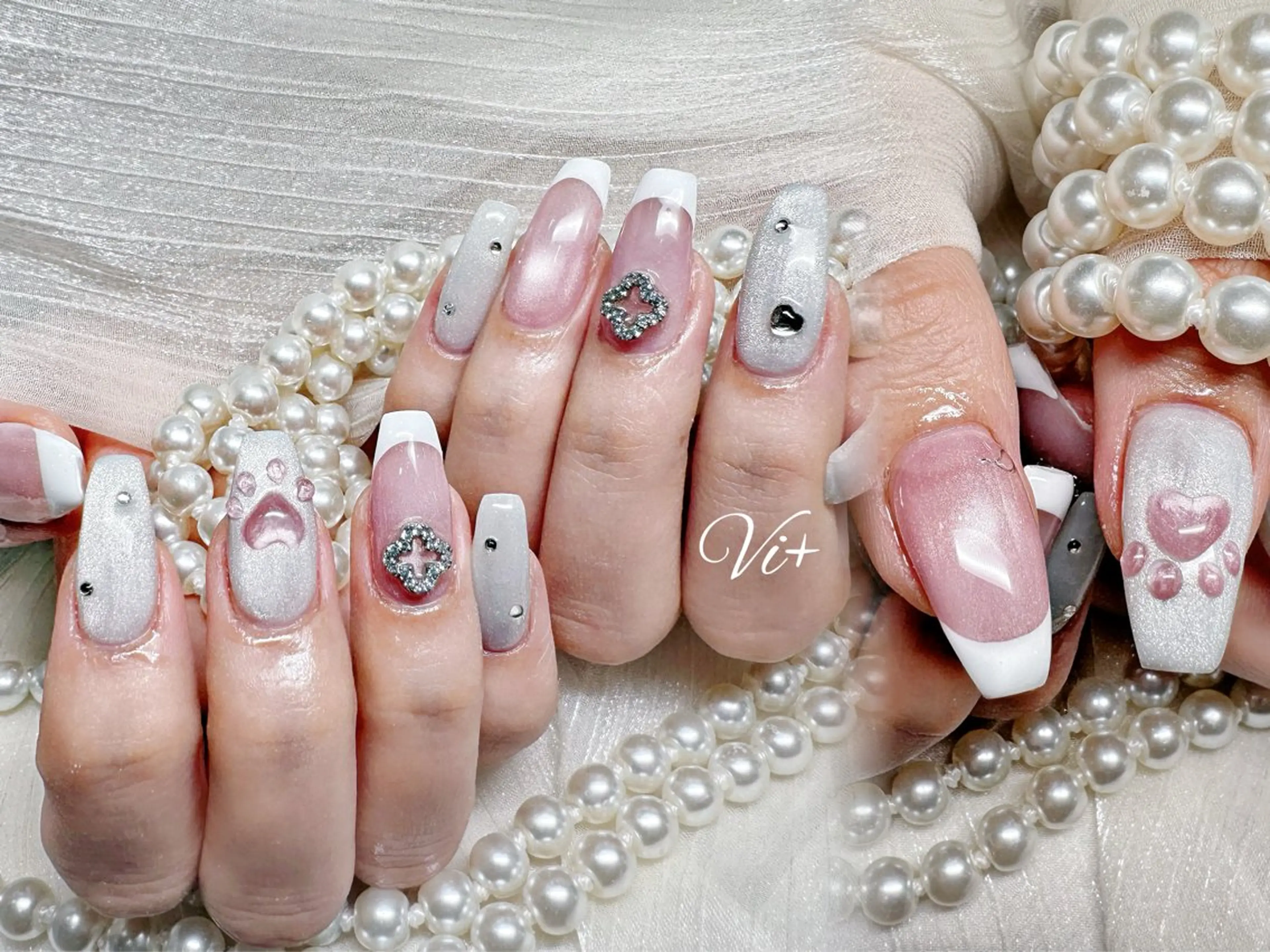 ネイル ハンドネイル ✨Nailsalon Vi+✨のネイルデザイン