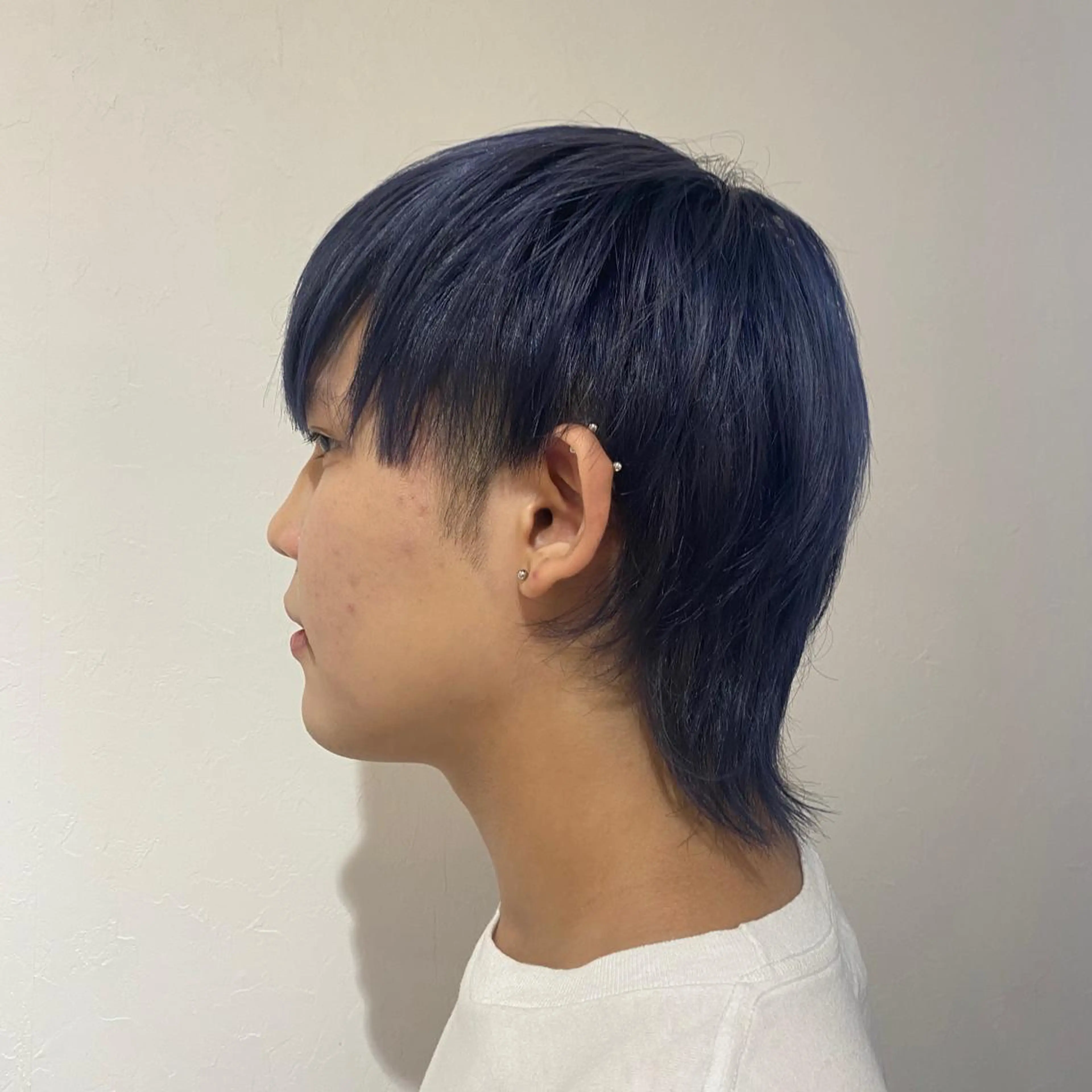 ショート カラー メンズ メンズブリーチ ブリーチ ケアブリーチ 🩵ブリーチカラー 🐈MIORI🩵のヘアスタイル