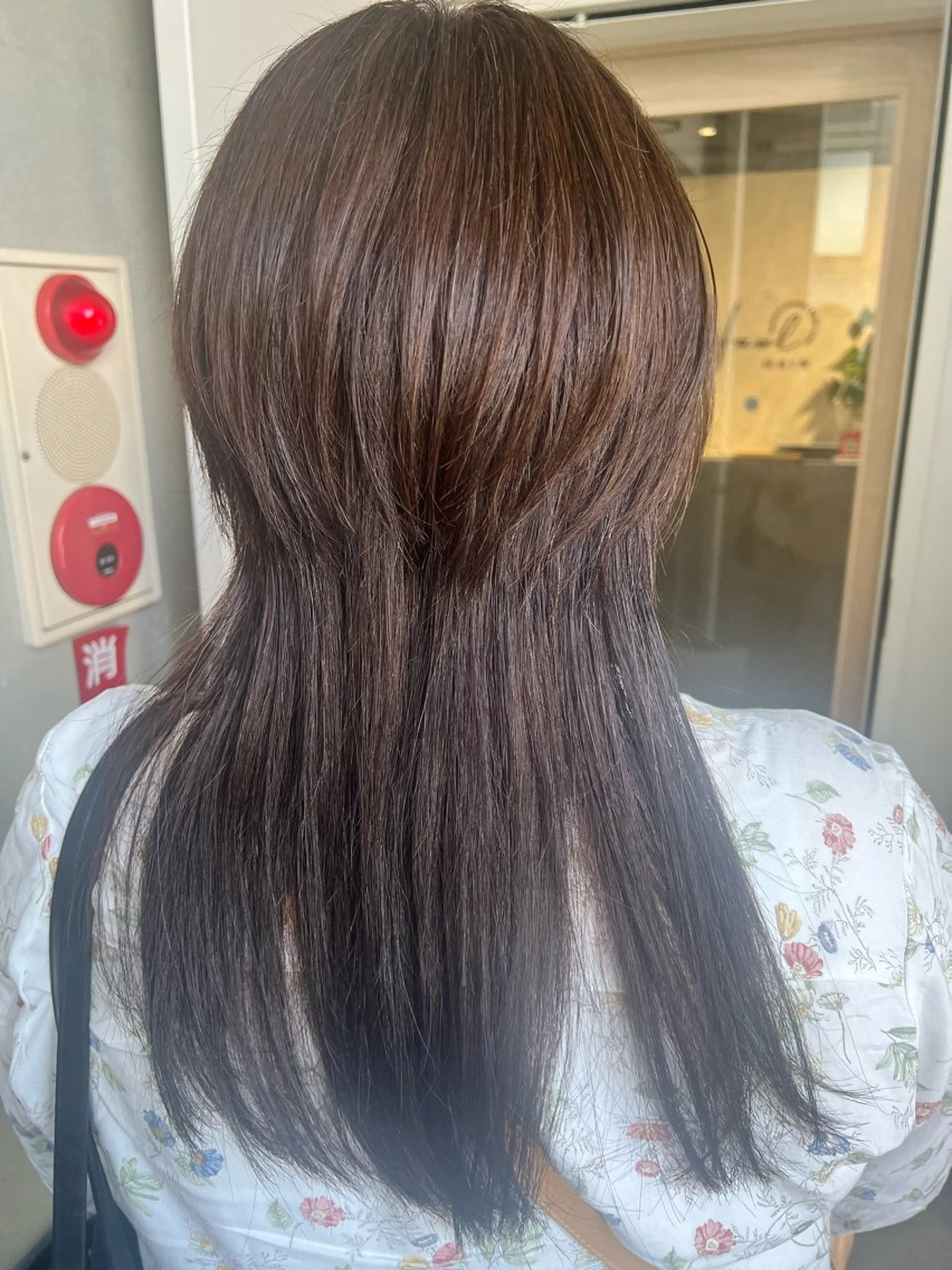 ロング 〆田 幸子のヘアスタイル