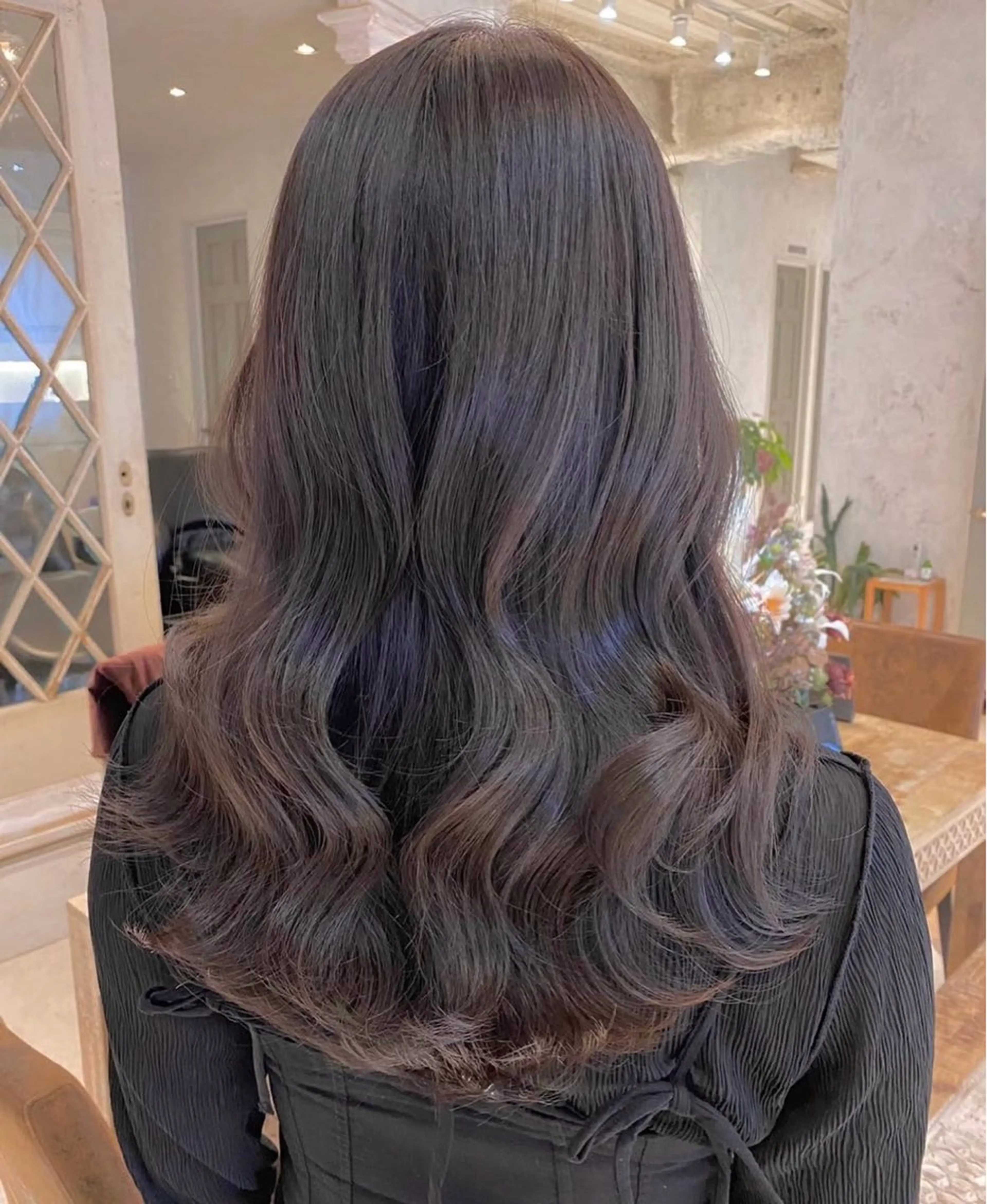 カラー ブリーチなし 透明感カラー/松沢のヘアスタイル