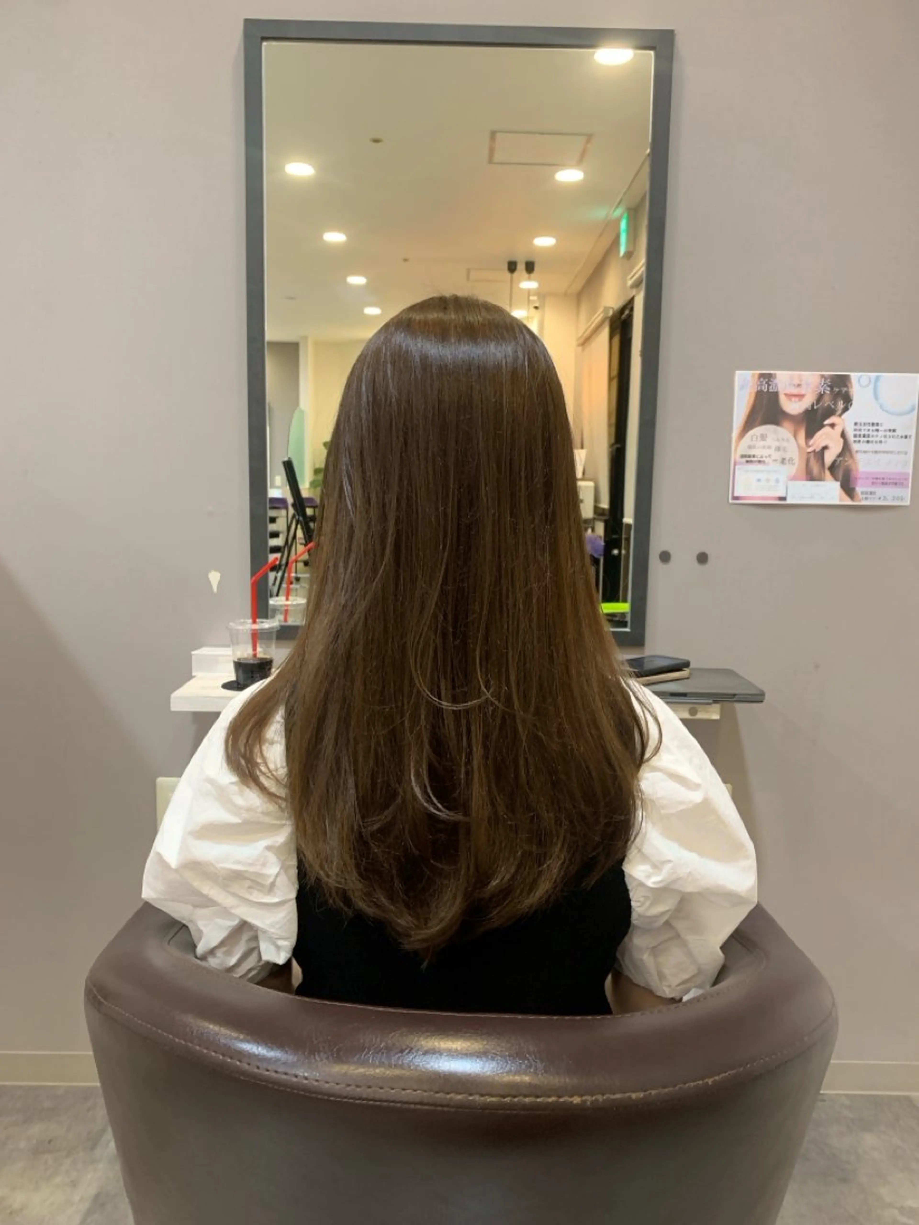 ロング ボブ 西宮北口/みなみのヘアスタイル