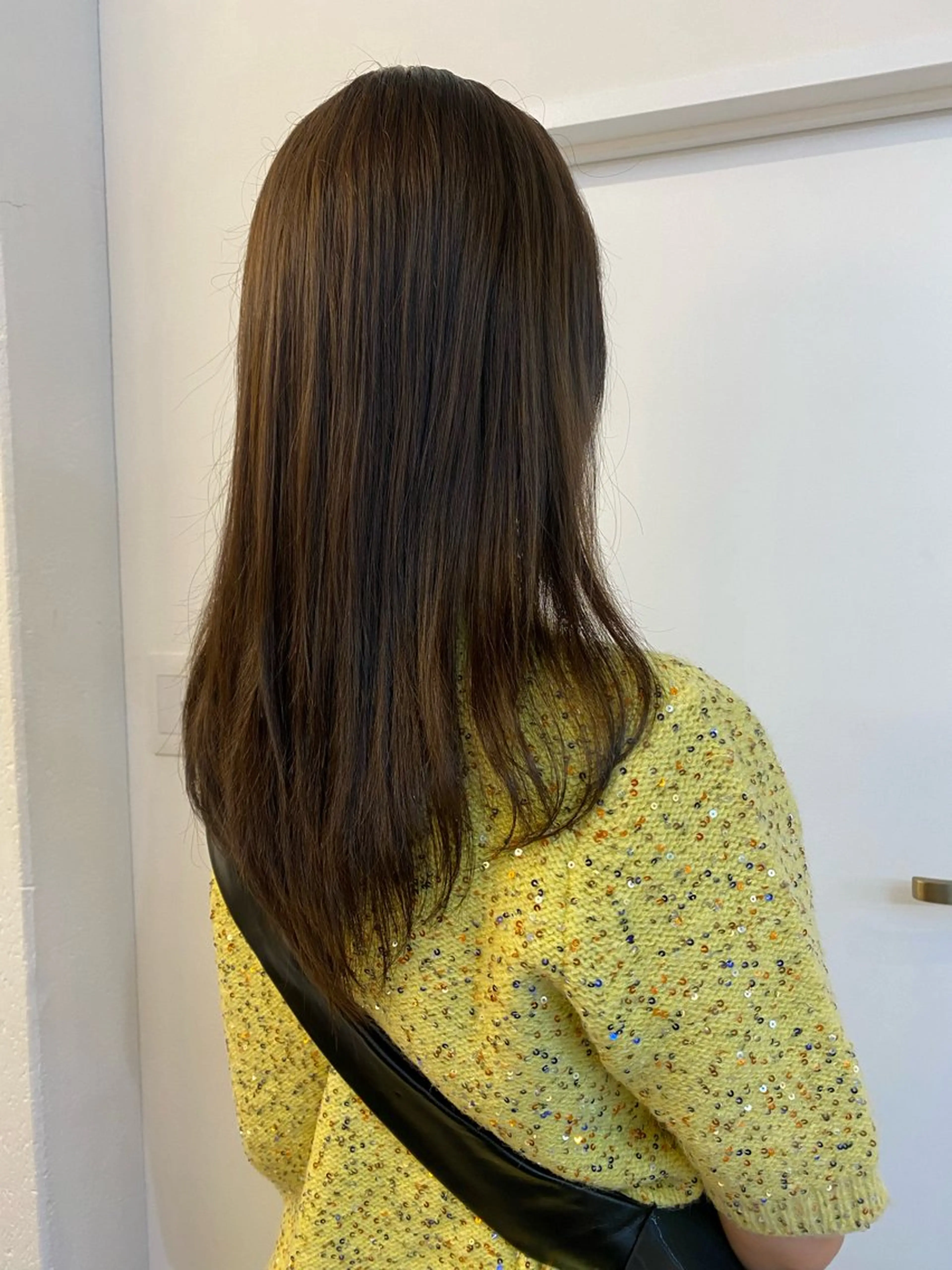 セミロング カラー ichika/福岡 /透明感カラー🤎のヘアスタイル