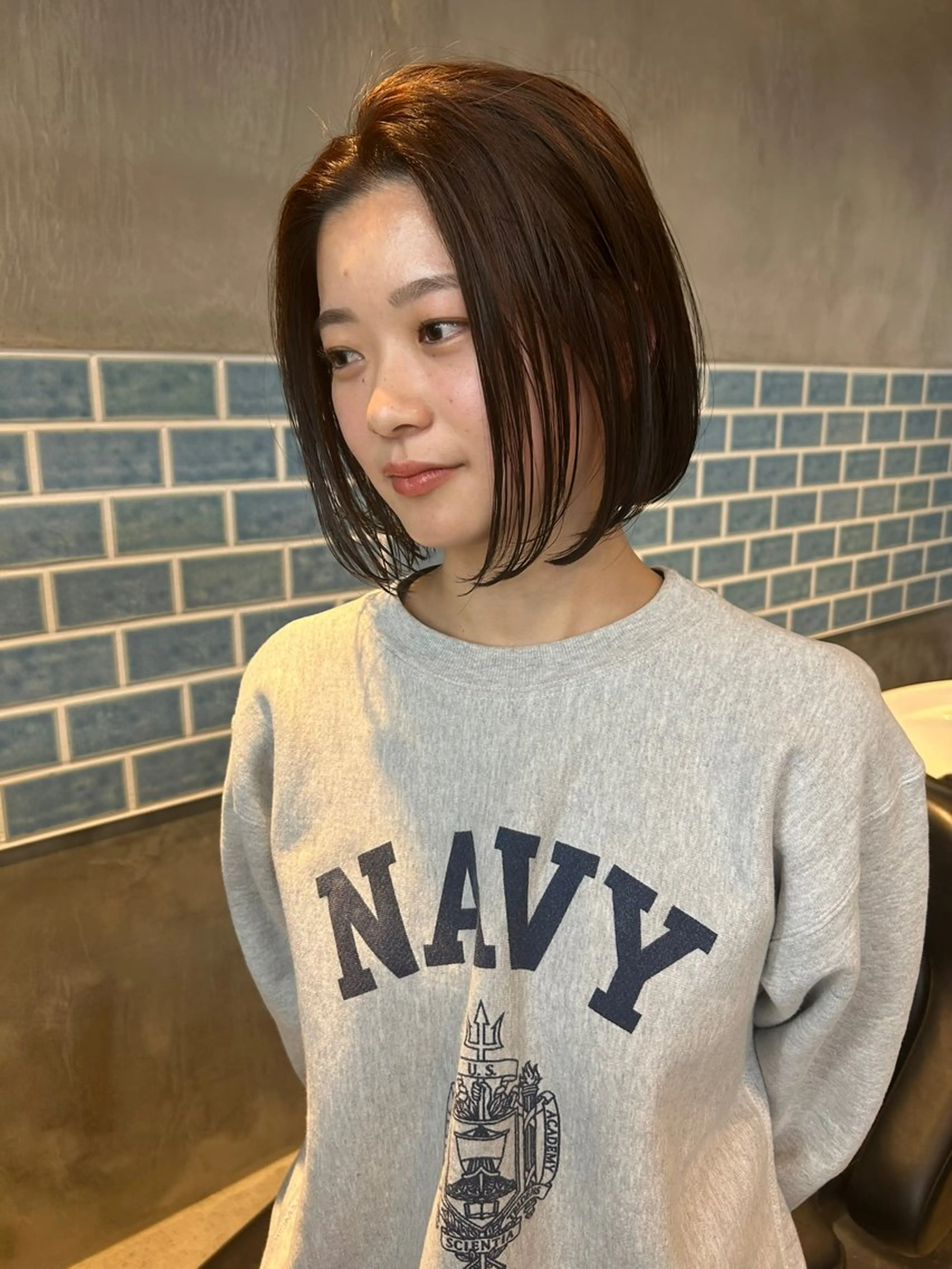 ショート カラー 艶感カラー💫 りょお🫧のヘアスタイル