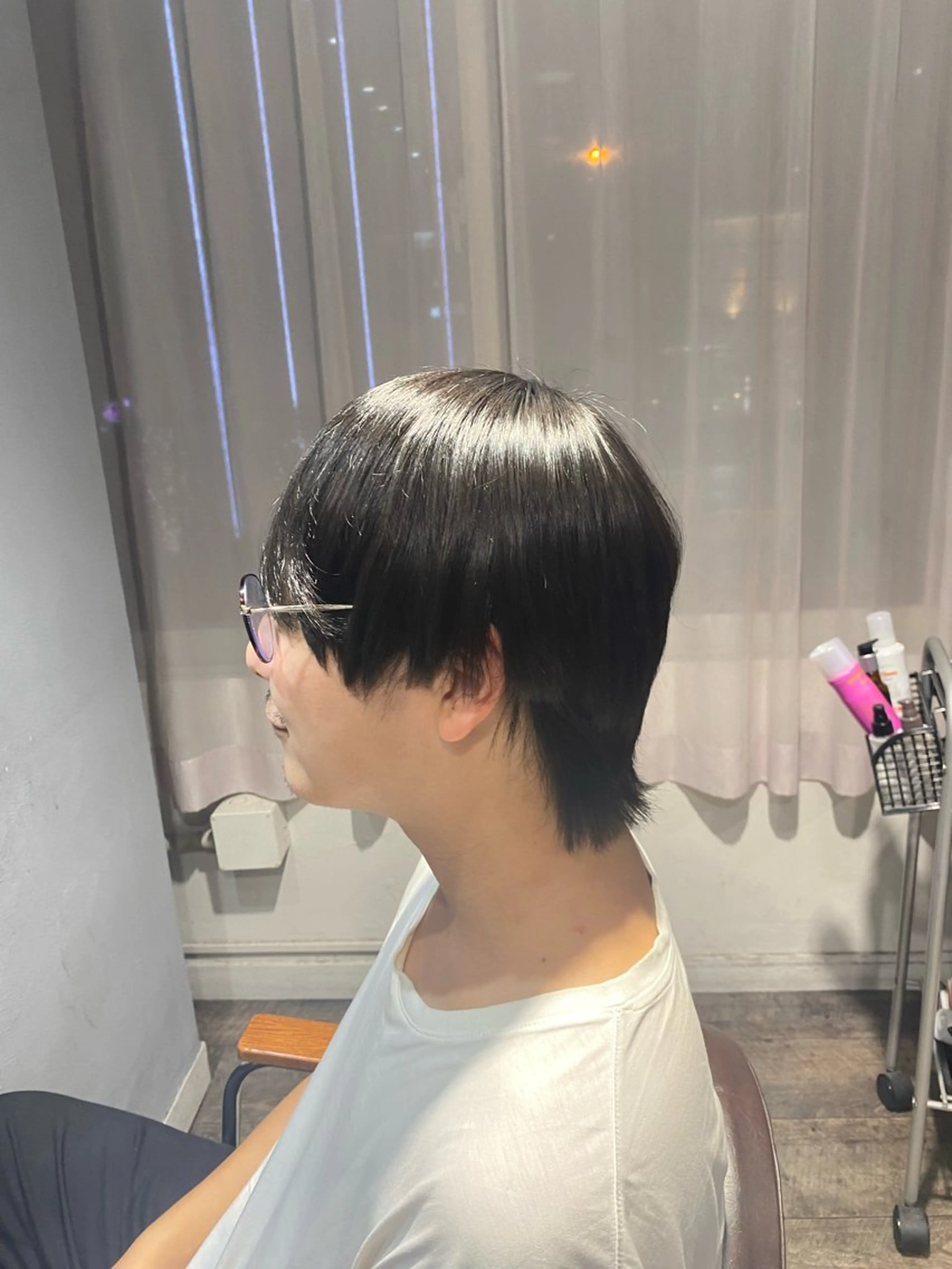 【minimo限定価格✨️】【メンズ限定】広がりやうねりが気になる方へ。自然なサラサラストレート😎の写真