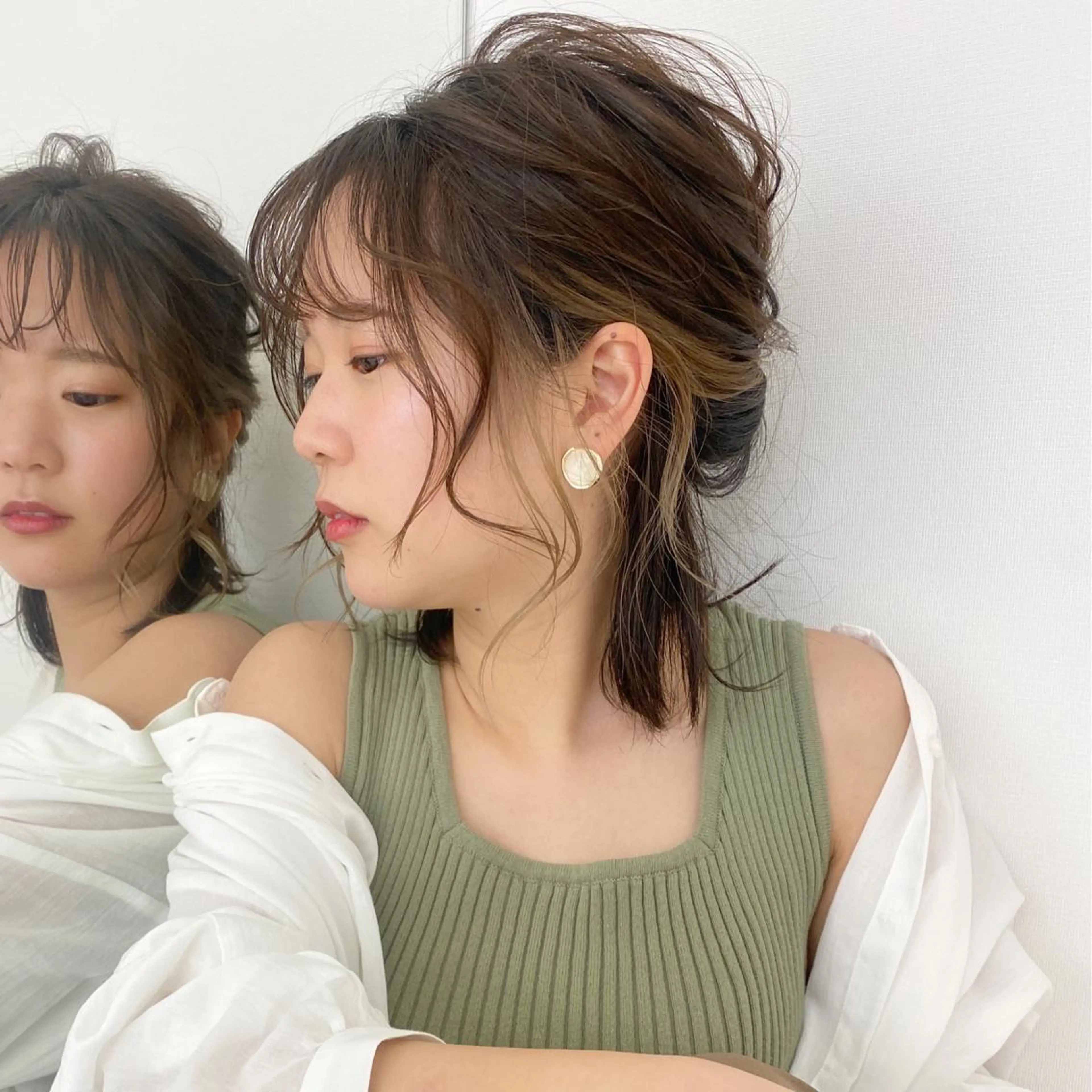 ミディアム インナーカラー🦔 🐾KEISUKEのヘアスタイル