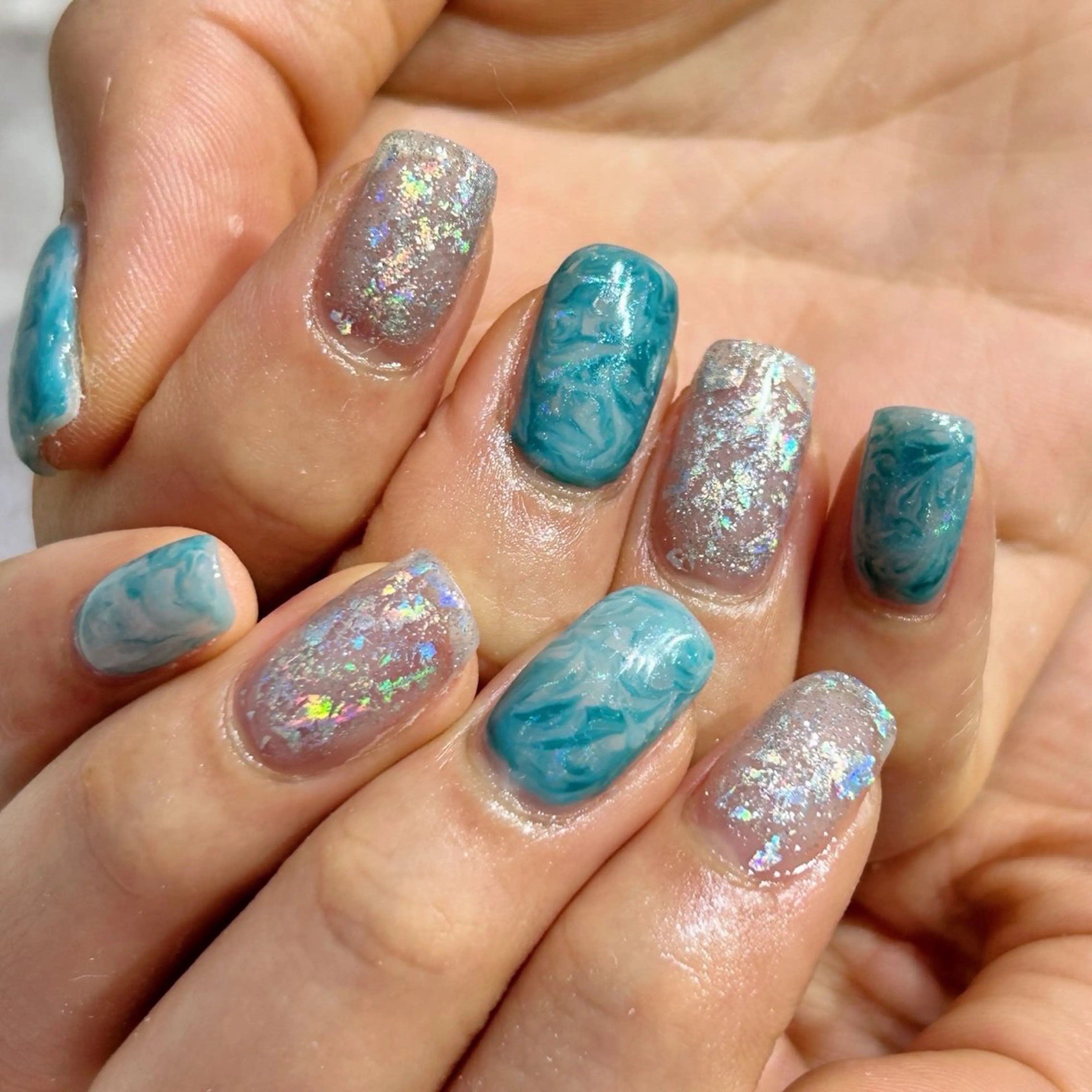 ネイル はあとねいる筑紫口店 Hitomiのネイルデザイン