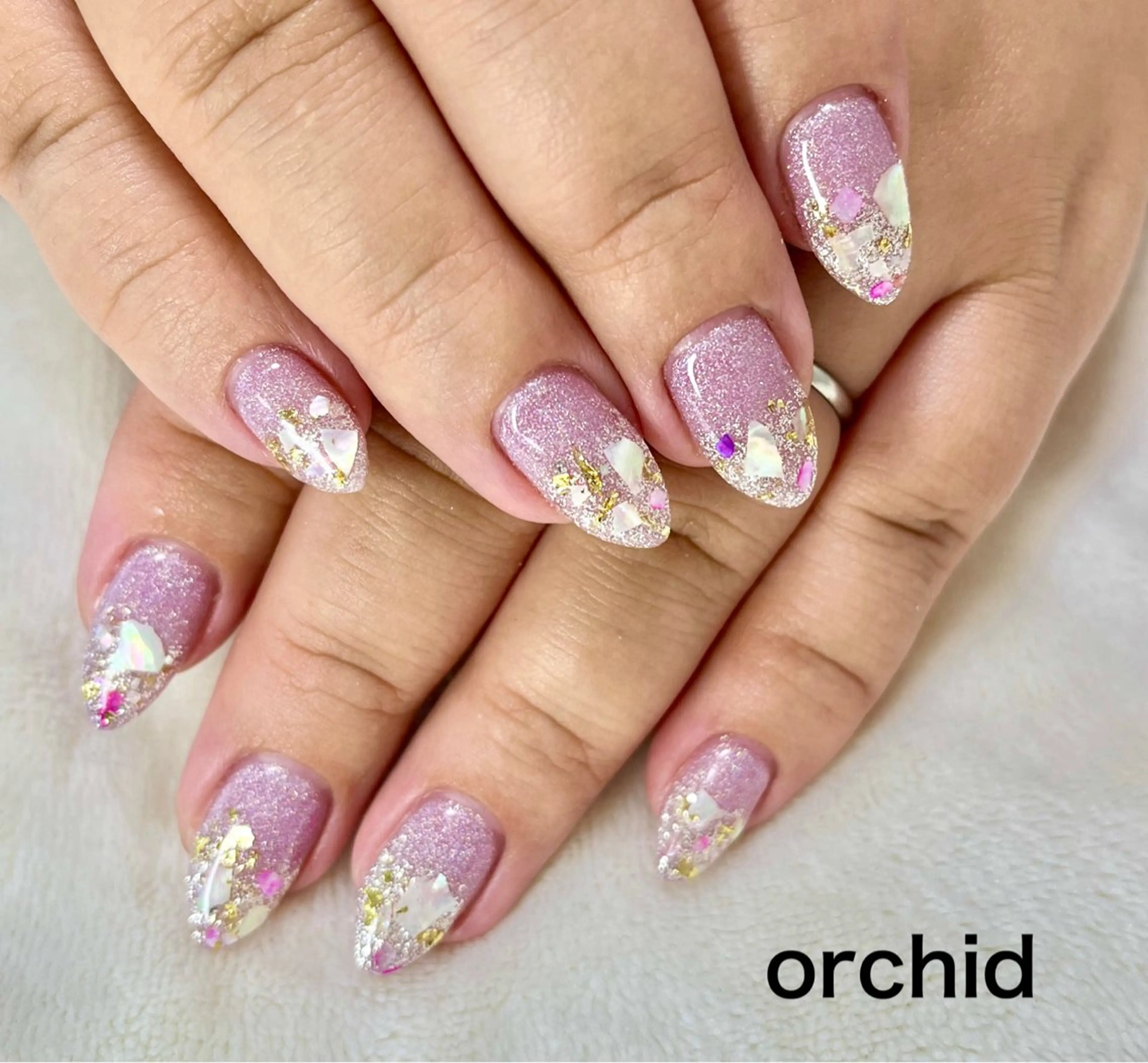 ネイル orchid ♡オーキッドのネイルデザイン
