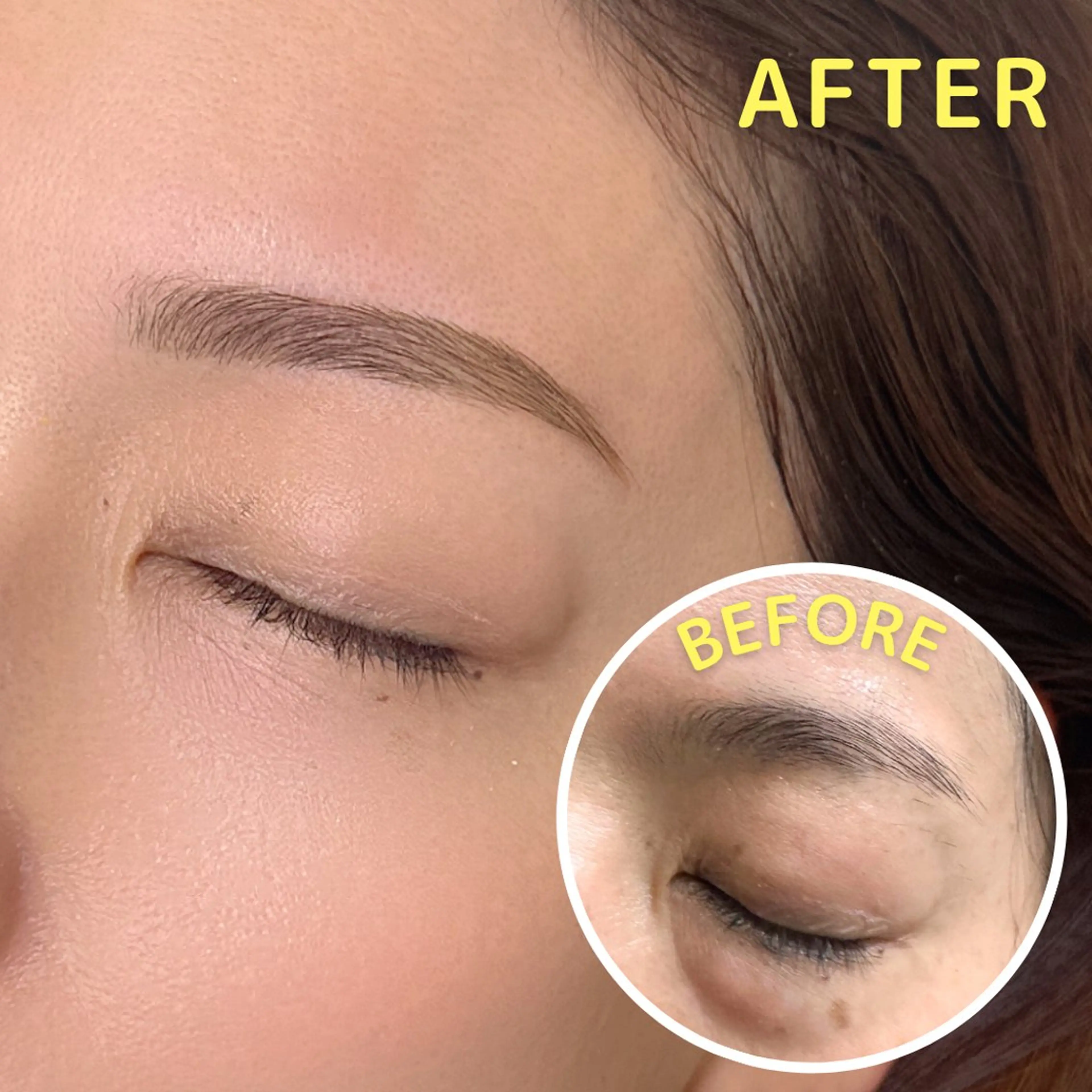 アイブロウ HAIR&MAKE POSH 日暮里のネイルデザイン