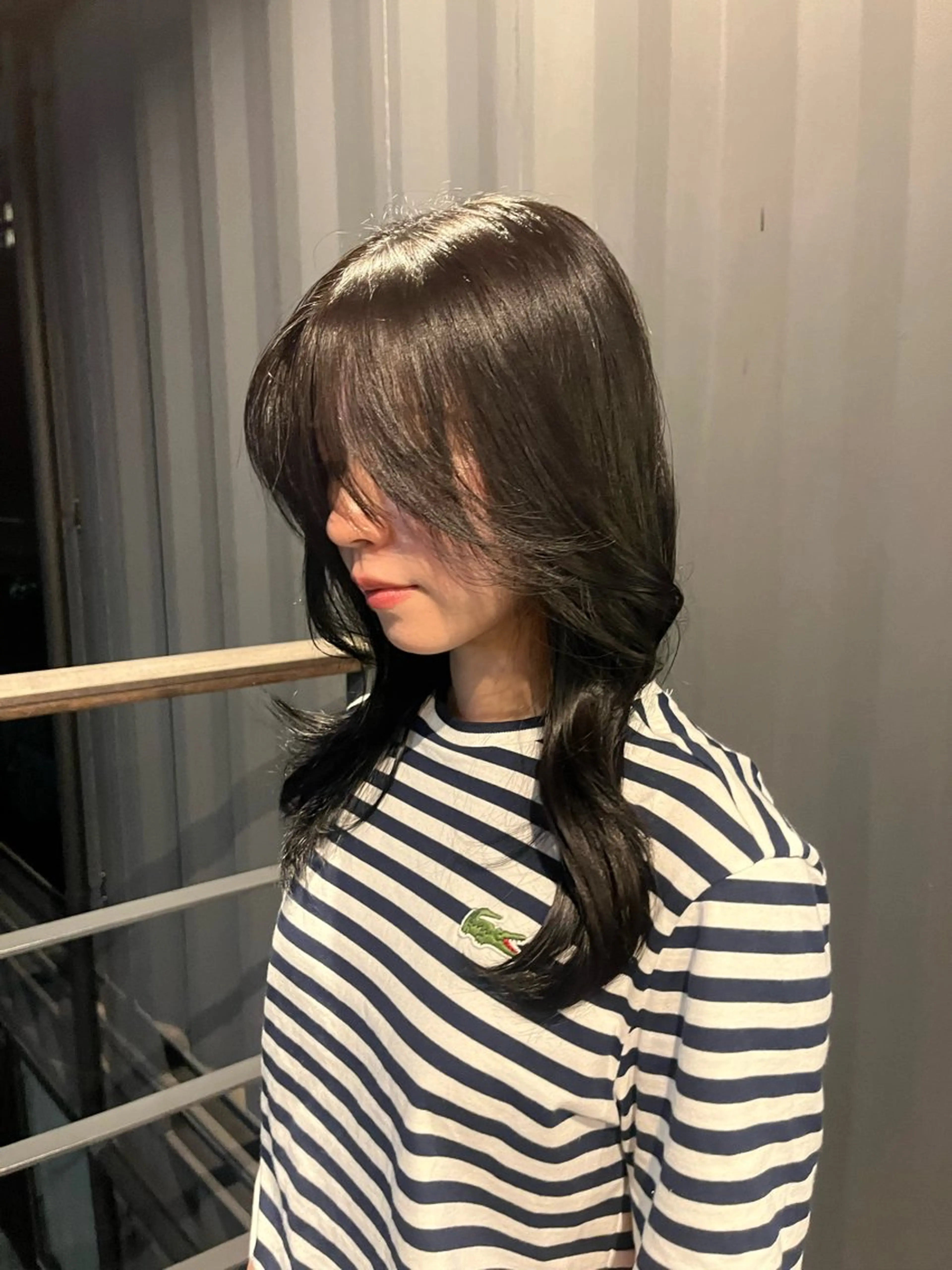 カラー AYANE ◝✩韓国ヘアのヘアスタイル