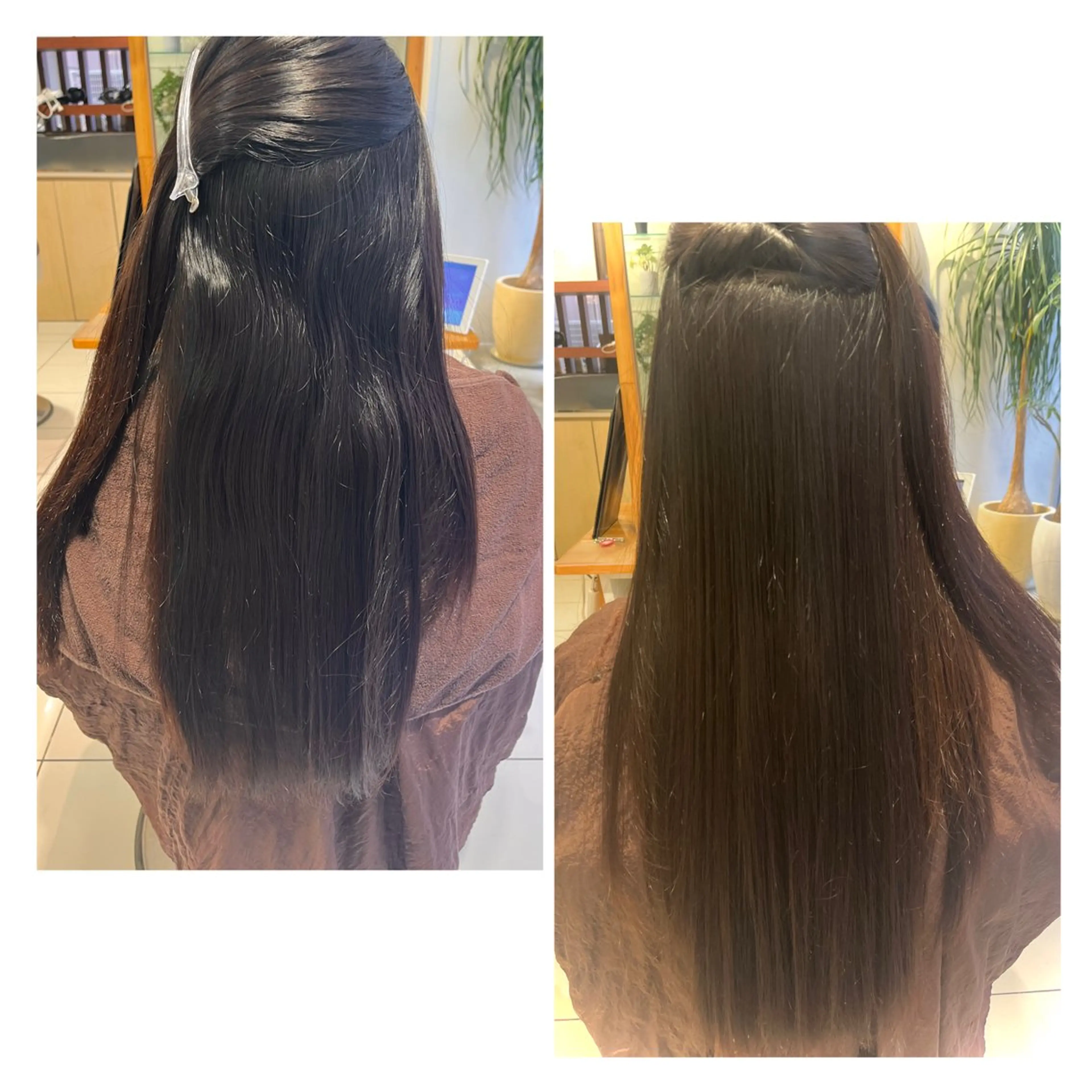 ロング 縮毛矯正/ハイトーン ❤︎❤︎YURINOのヘアスタイル