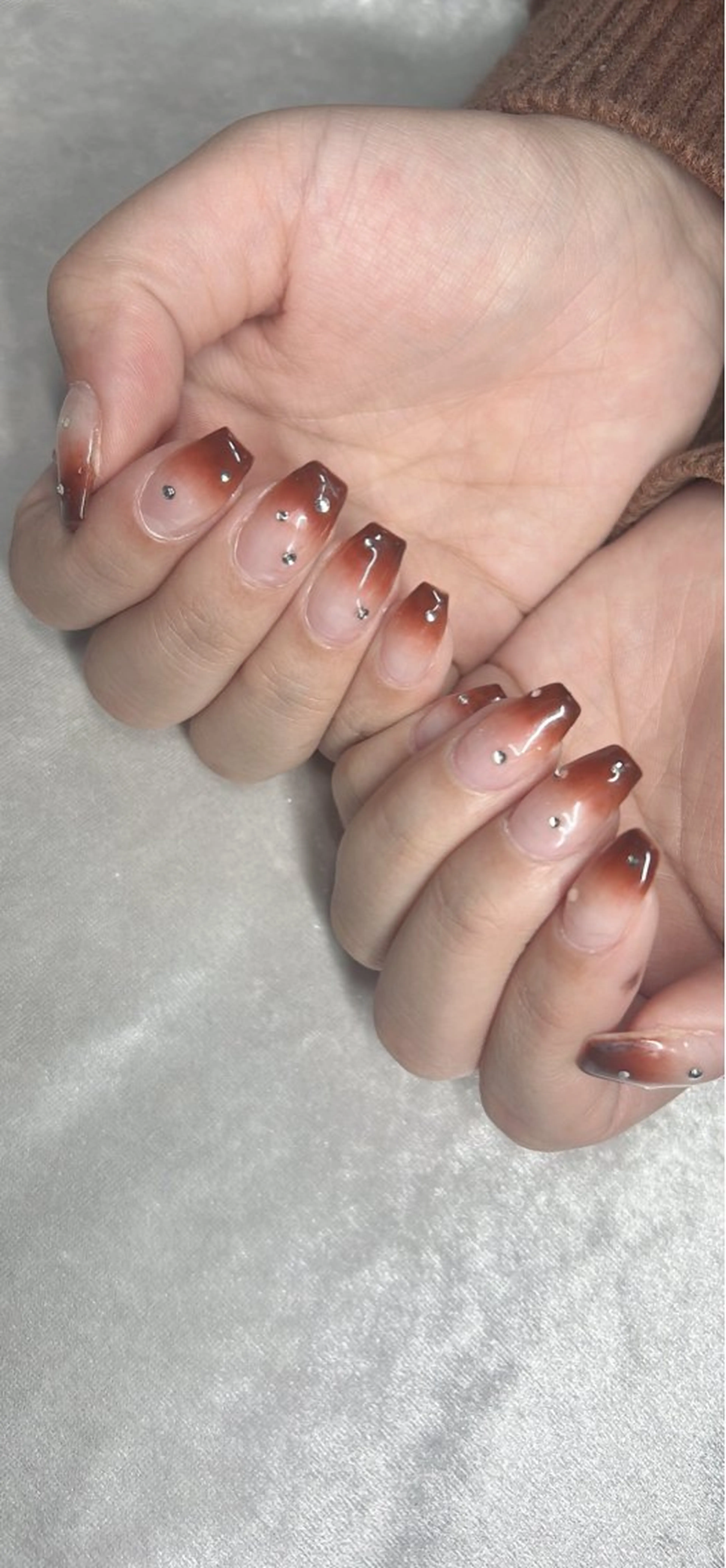 ネイル グラデーション ハンドネイル Best Nail Yu🎀🫧のネイルデザイン